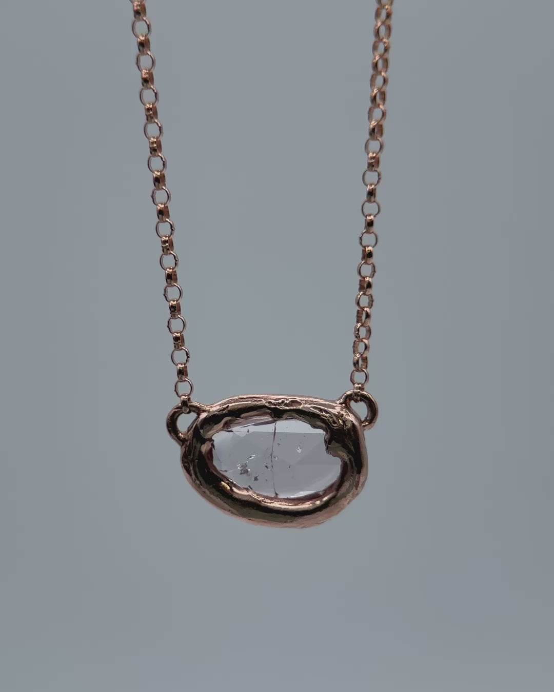 Sakura Sapphire Necklace - Malleable