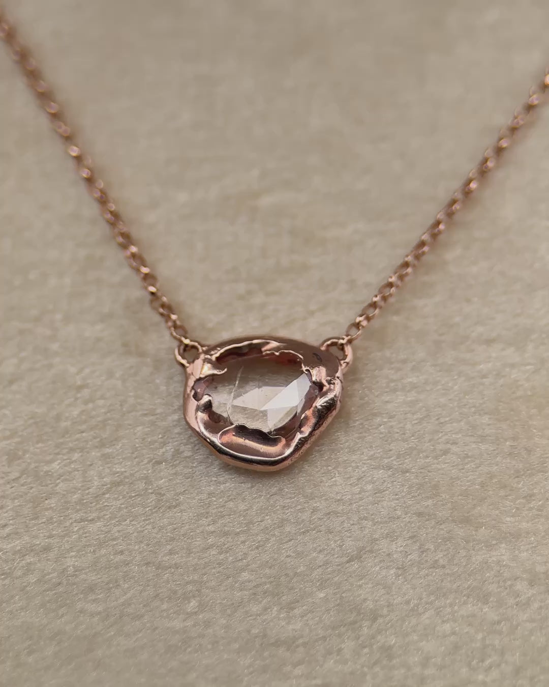 Sakura Sapphire Necklace - Malleable