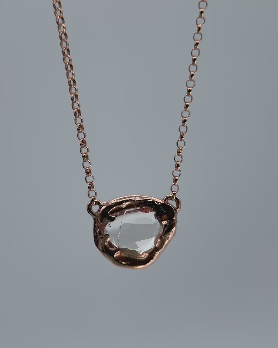 Sakura Sapphire Necklace - Malleable