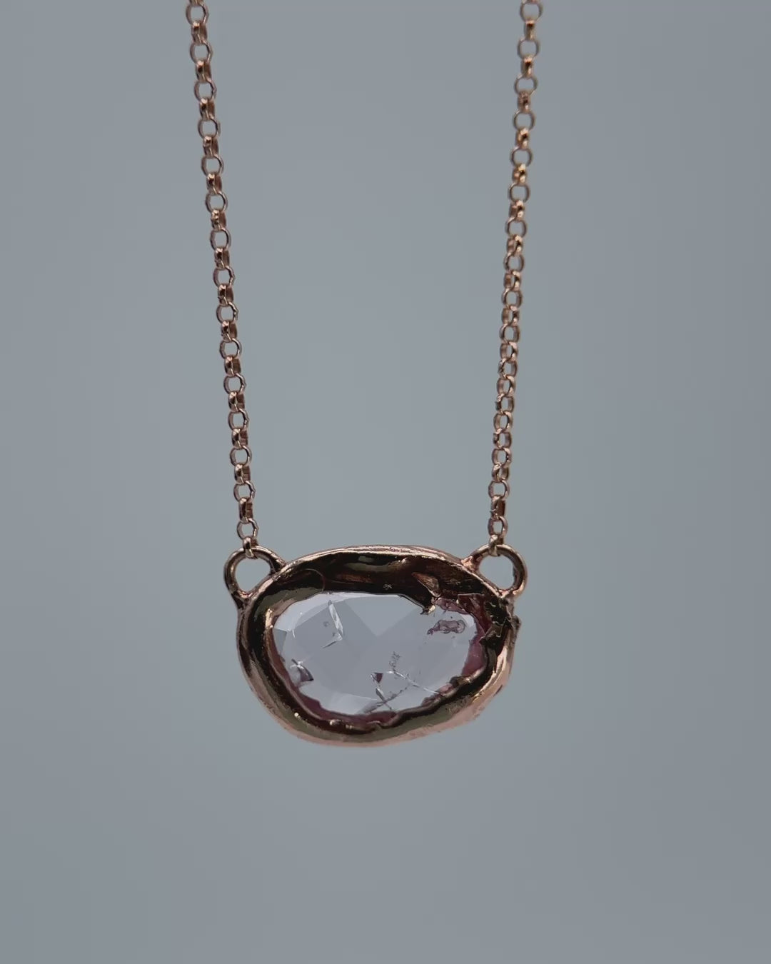 Sakura Sapphire Necklace - Malleable