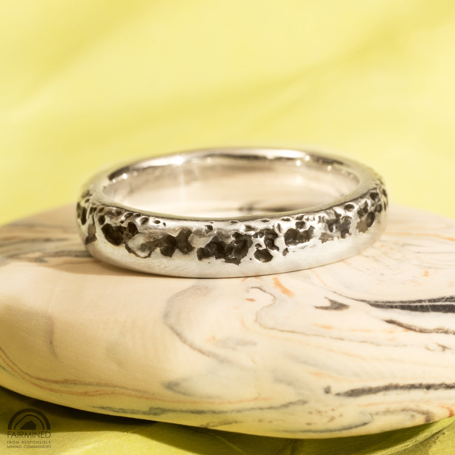 Shore Ring with Fairmined Certified Sterling Silver - Malleable Jewellers
