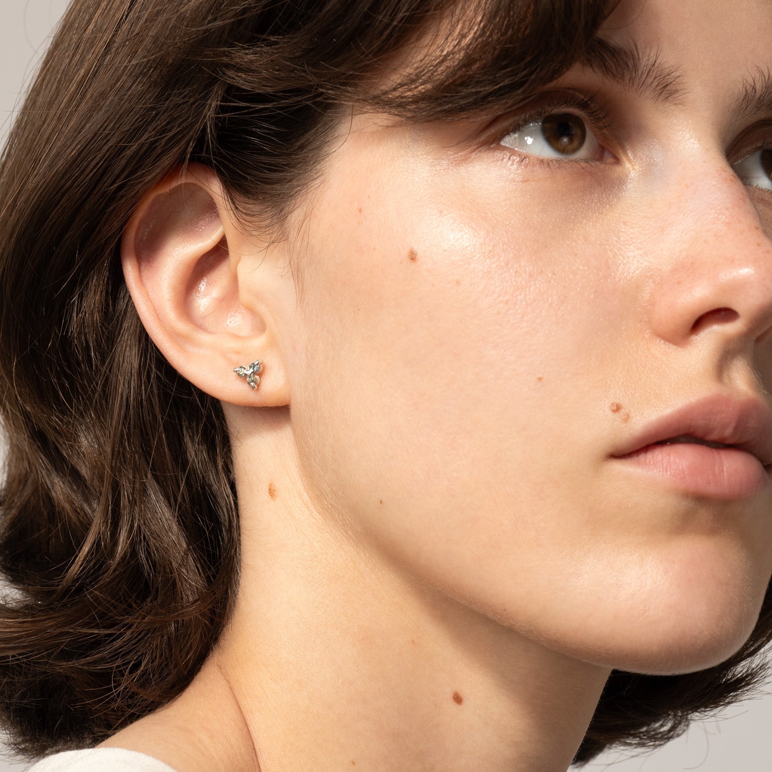 Trillium Studs - Malleable
