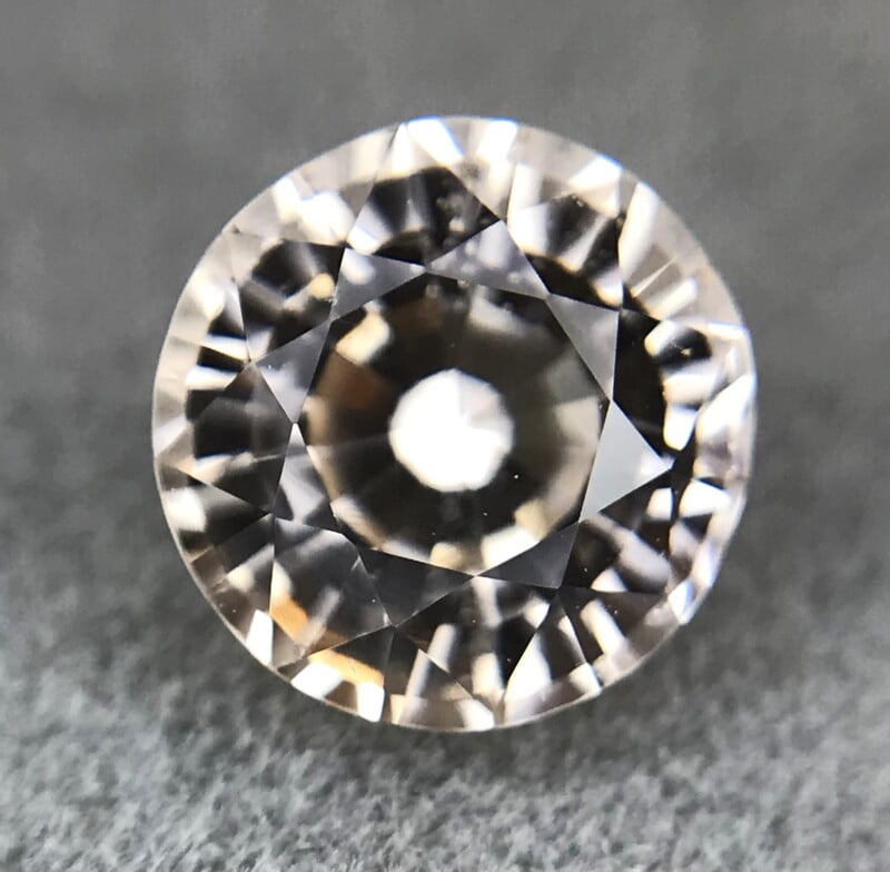 1.28ct Round Mixed Cut Sapphire 662120