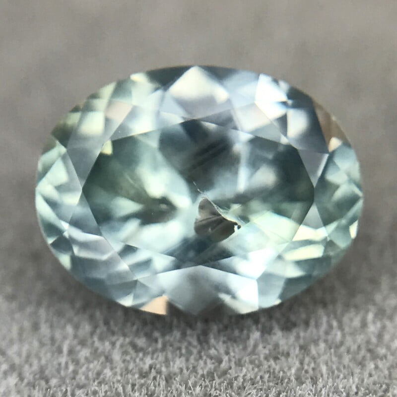 1.39ct Oval Mixed Cut Sapphire 881202