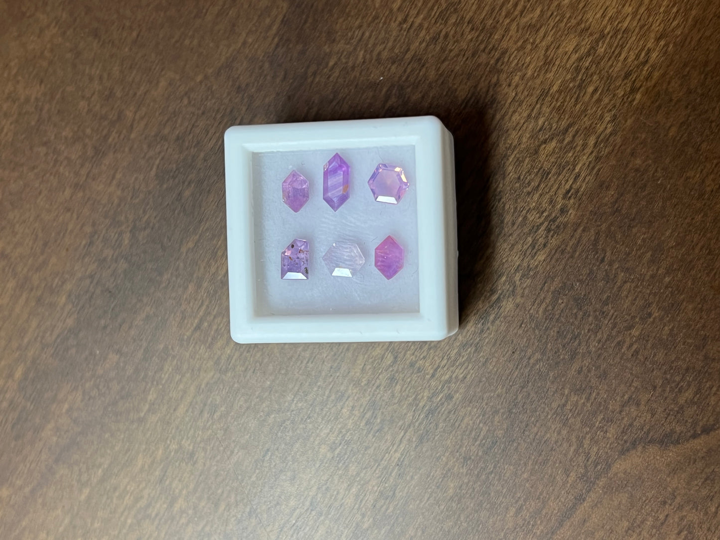 2.68tcw Fancy Step Cut Sapphire Parcel
