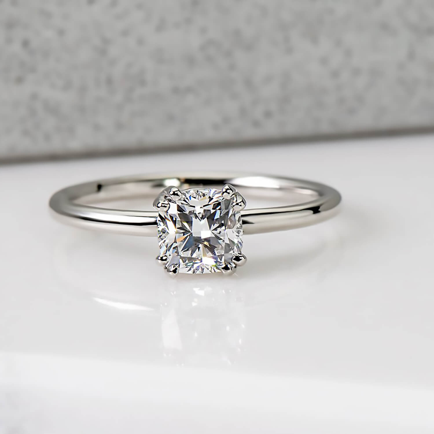 Engagement Square Rings