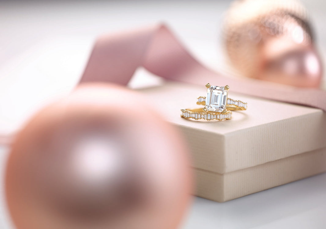 In Brightest Day: Emerald Cut Diamond Engagement Rings - Malleable