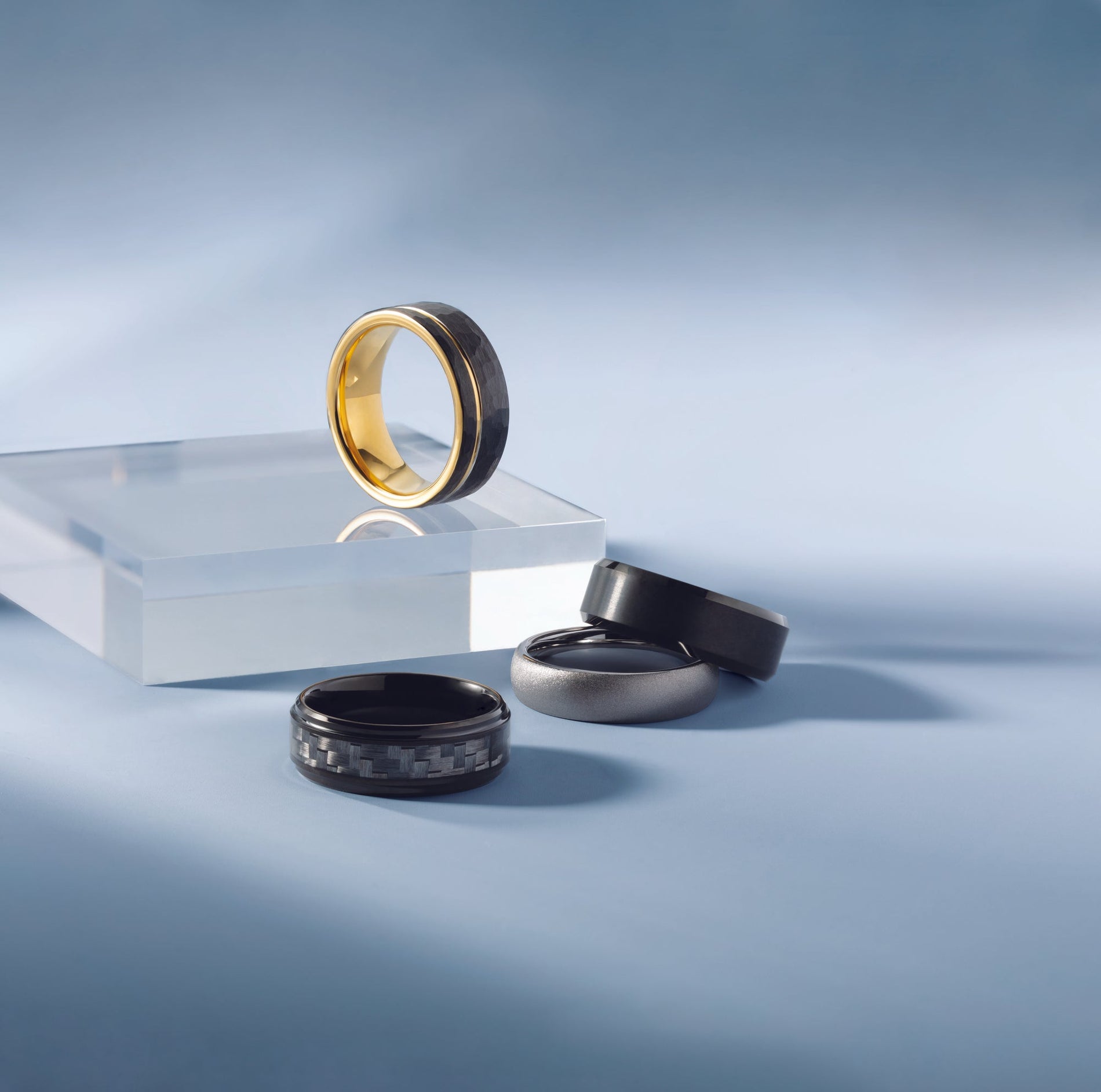 Men's Gold Rings - Malleable