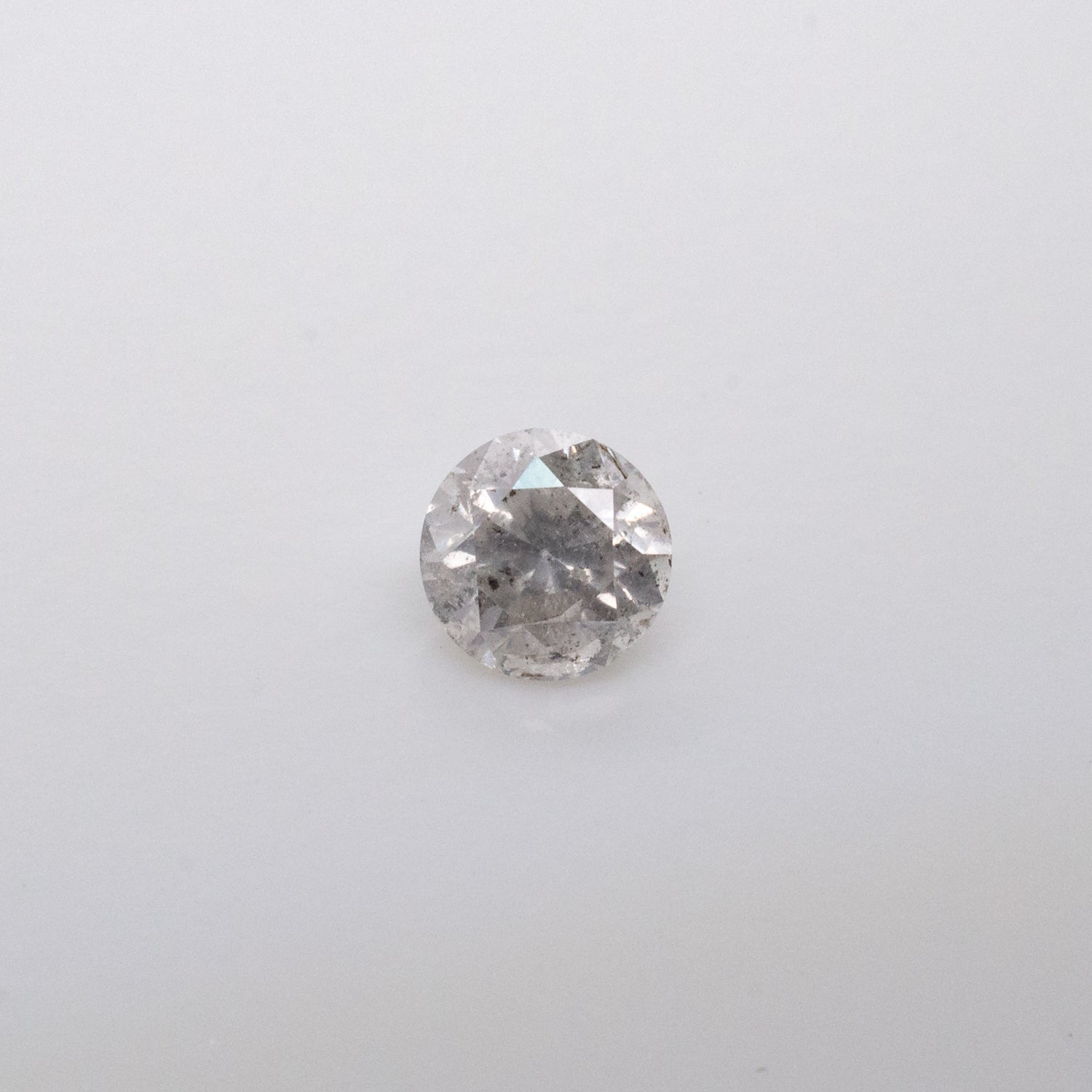 0.45ct Round Brilliant Cut Loose Salt & Pepper Diamond - Malleable Jewellers