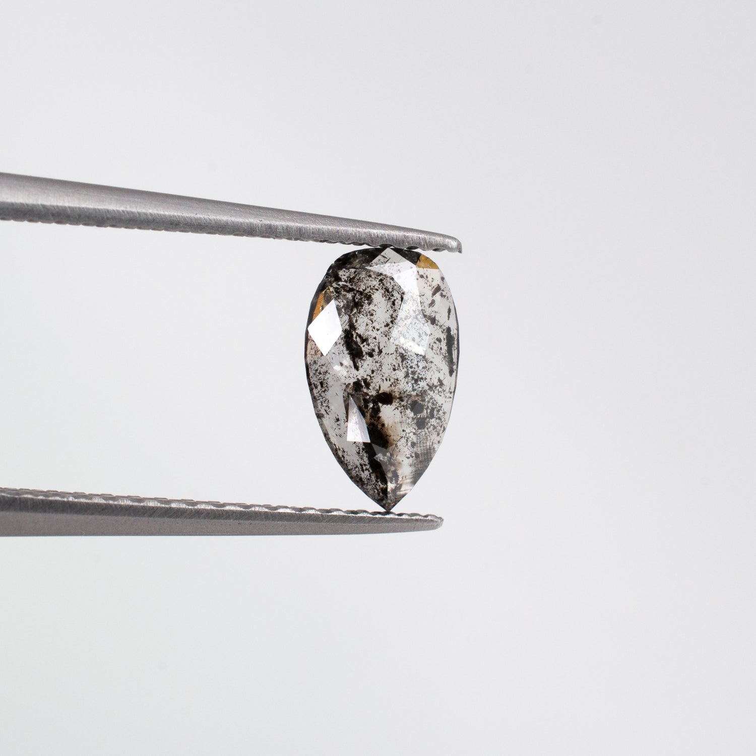 0.50ct Pear Shaped Loose Salt & Pepper Diamond - Malleable Jewellers
