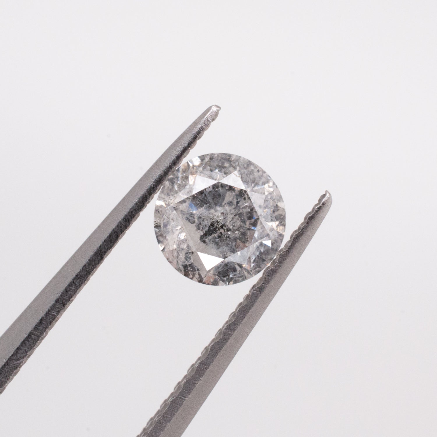 0.50ct Round Brilliant Cut Loose Salt & Pepper Diamond - Malleable Jewellers