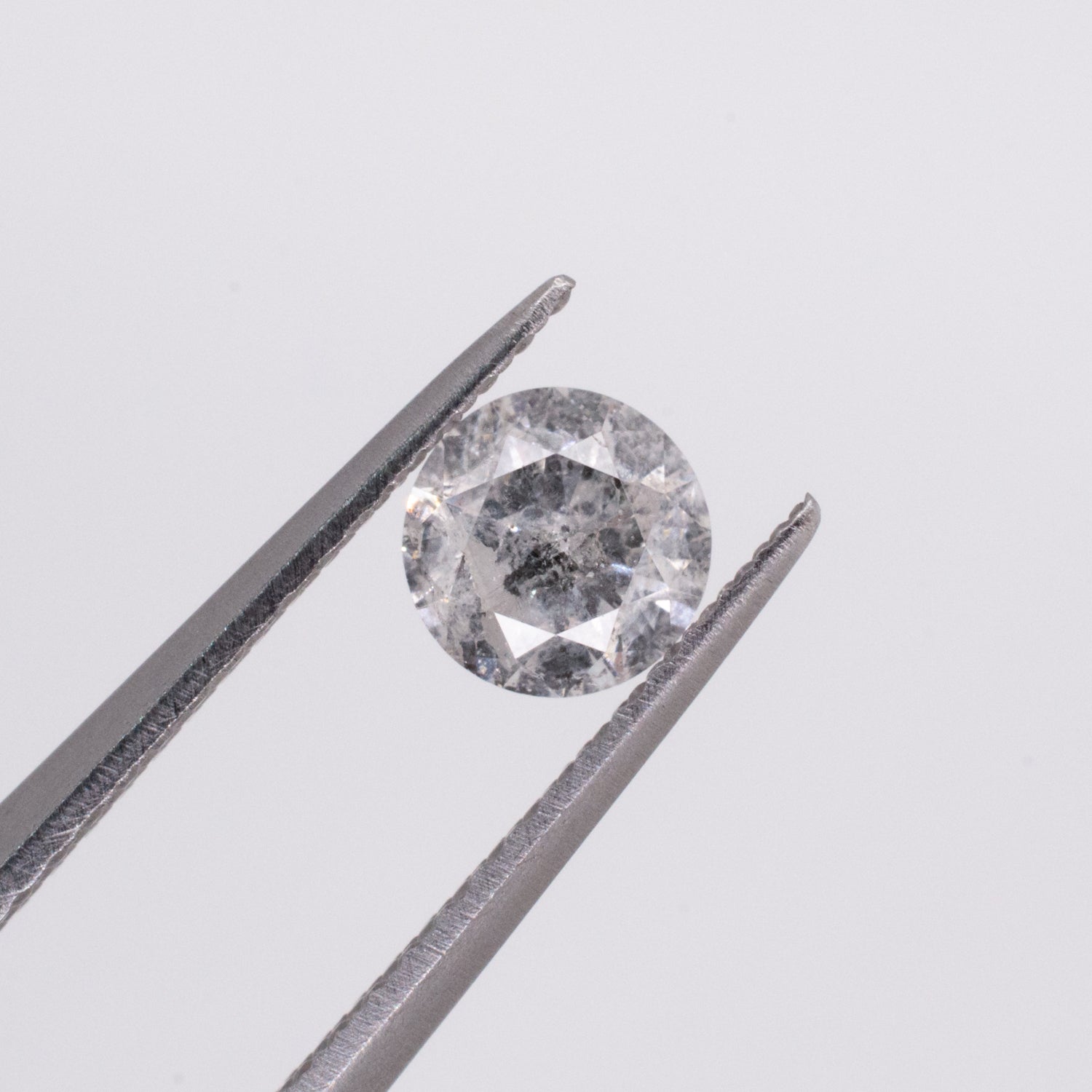 0.50ct Round Brilliant Cut Loose Salt & Pepper Diamond - Malleable Jewellers