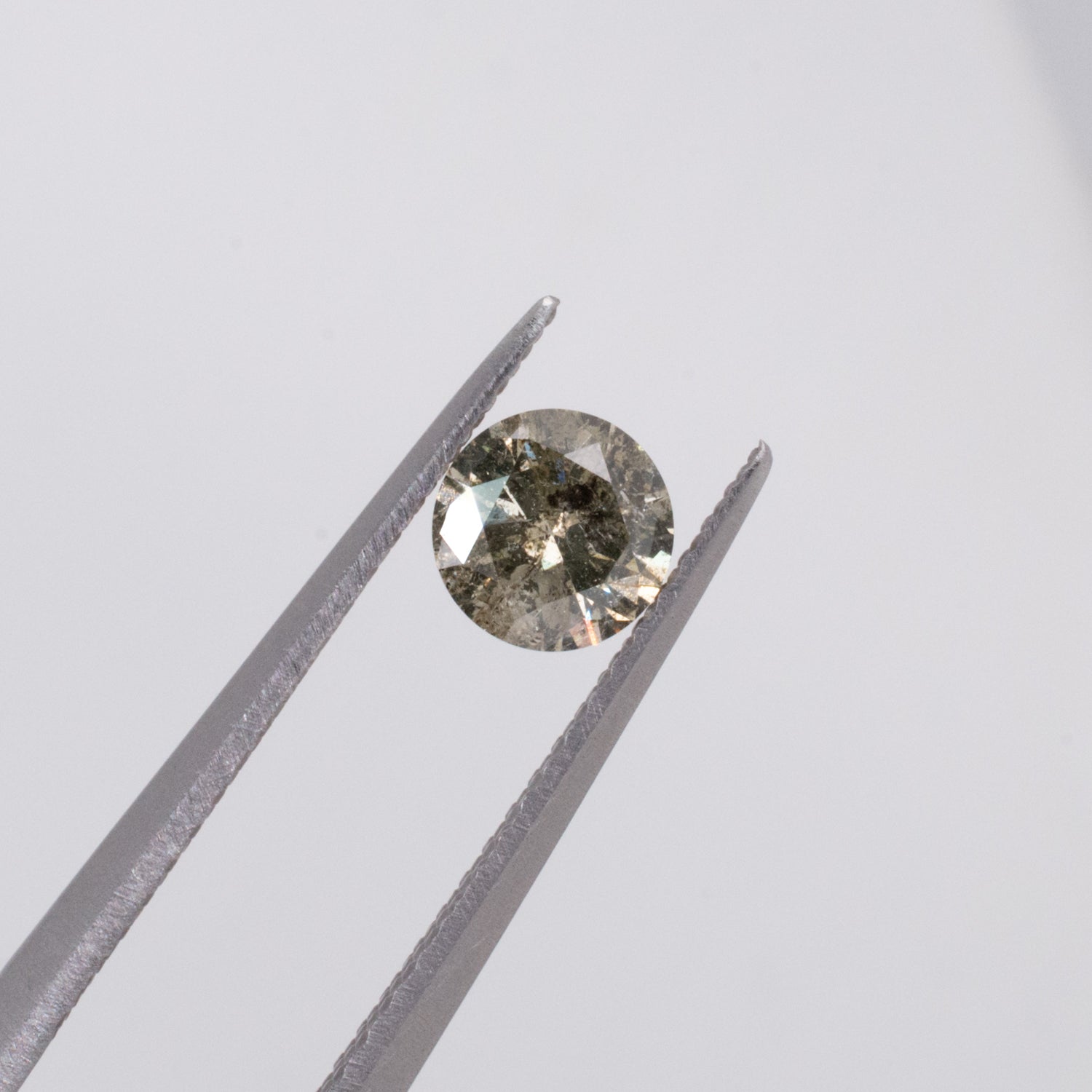 0.51ct Round Brilliant Cut Loose Salt & Pepper Diamond - Malleable Jewellers