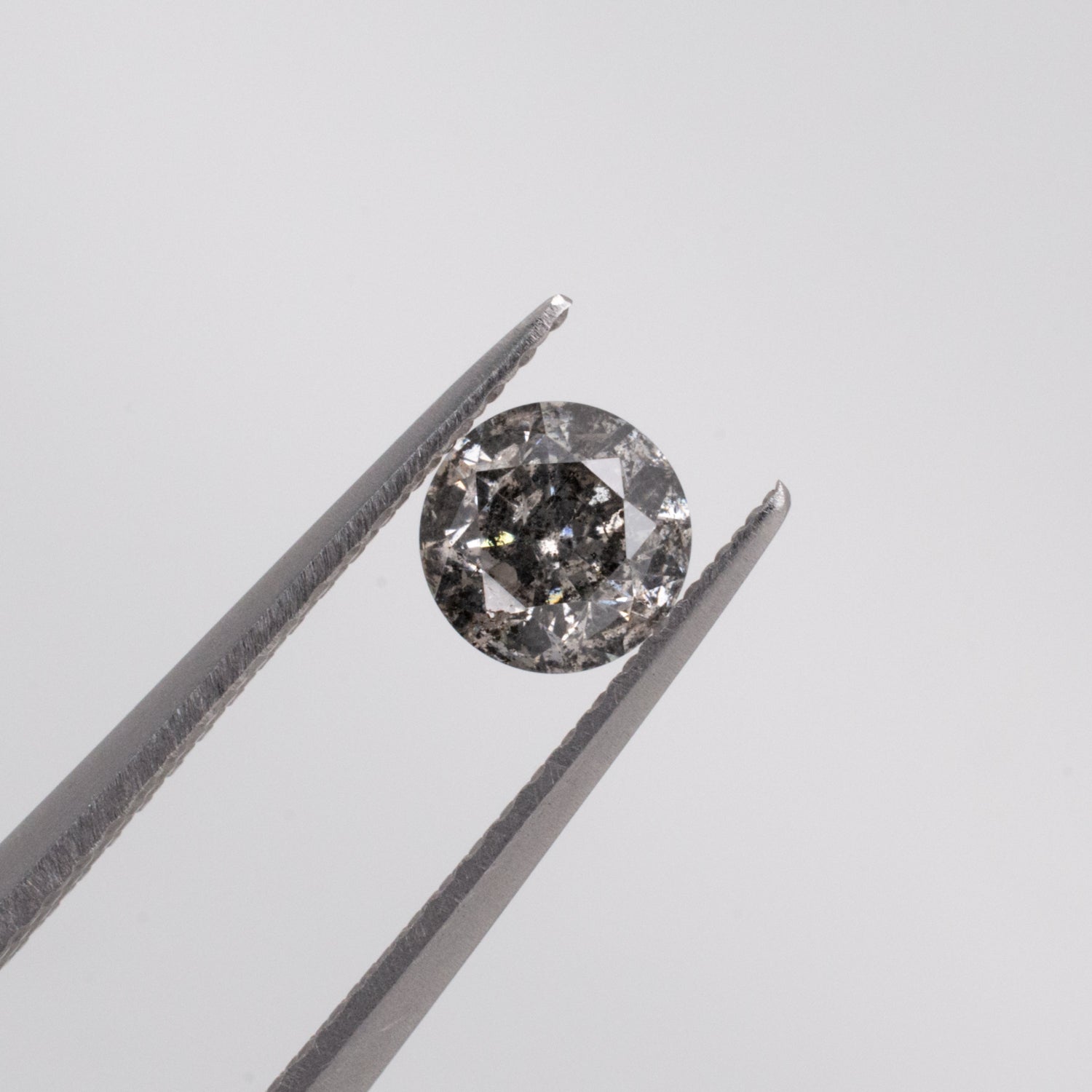 0.51ct Round Brilliant Cut Loose Salt & Pepper Diamond - Malleable Jewellers