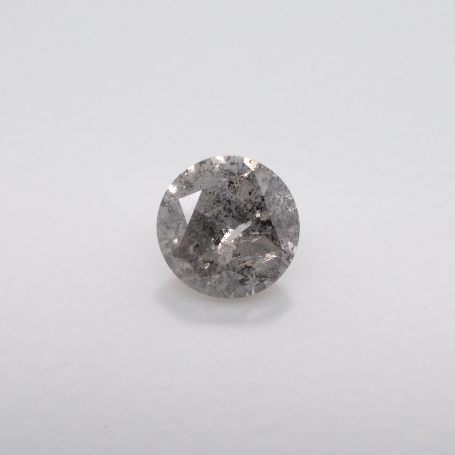 0.52ct Round Brilliant Cut Loose Salt & Pepper Diamond - Malleable Jewellers