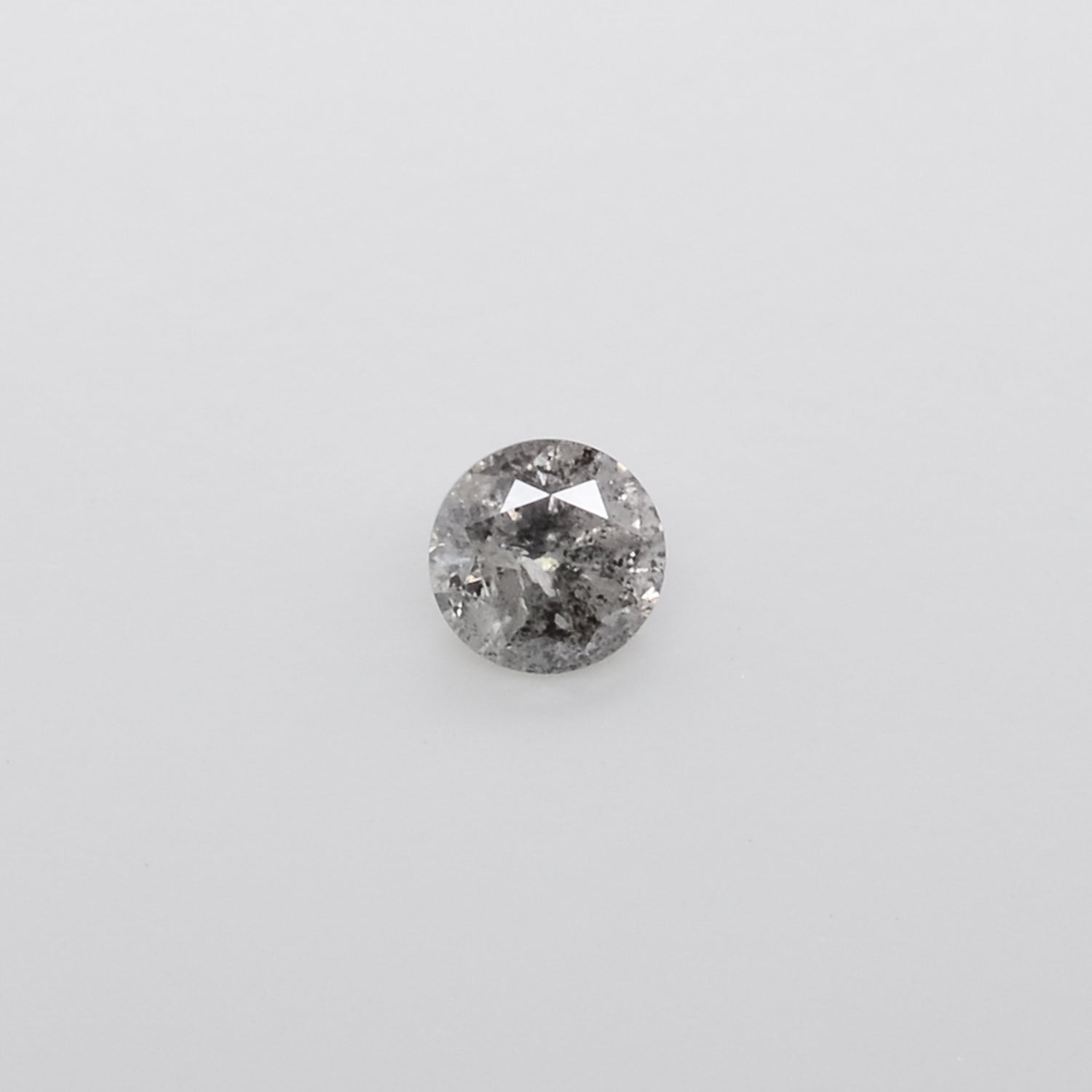 0.52ct Round Brilliant Cut Loose Salt & Pepper Diamond - Malleable Jewellers