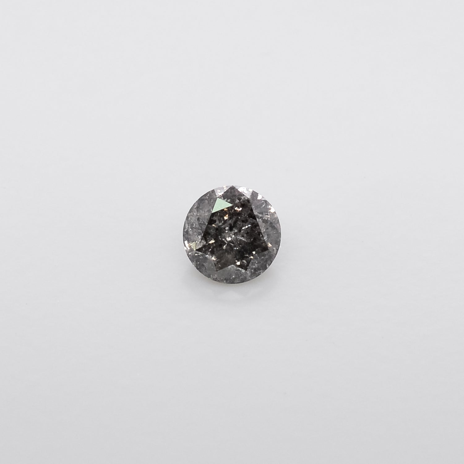 0.53ct Round Brilliant Cut Loose Salt & Pepper Diamond - Malleable Jewellers