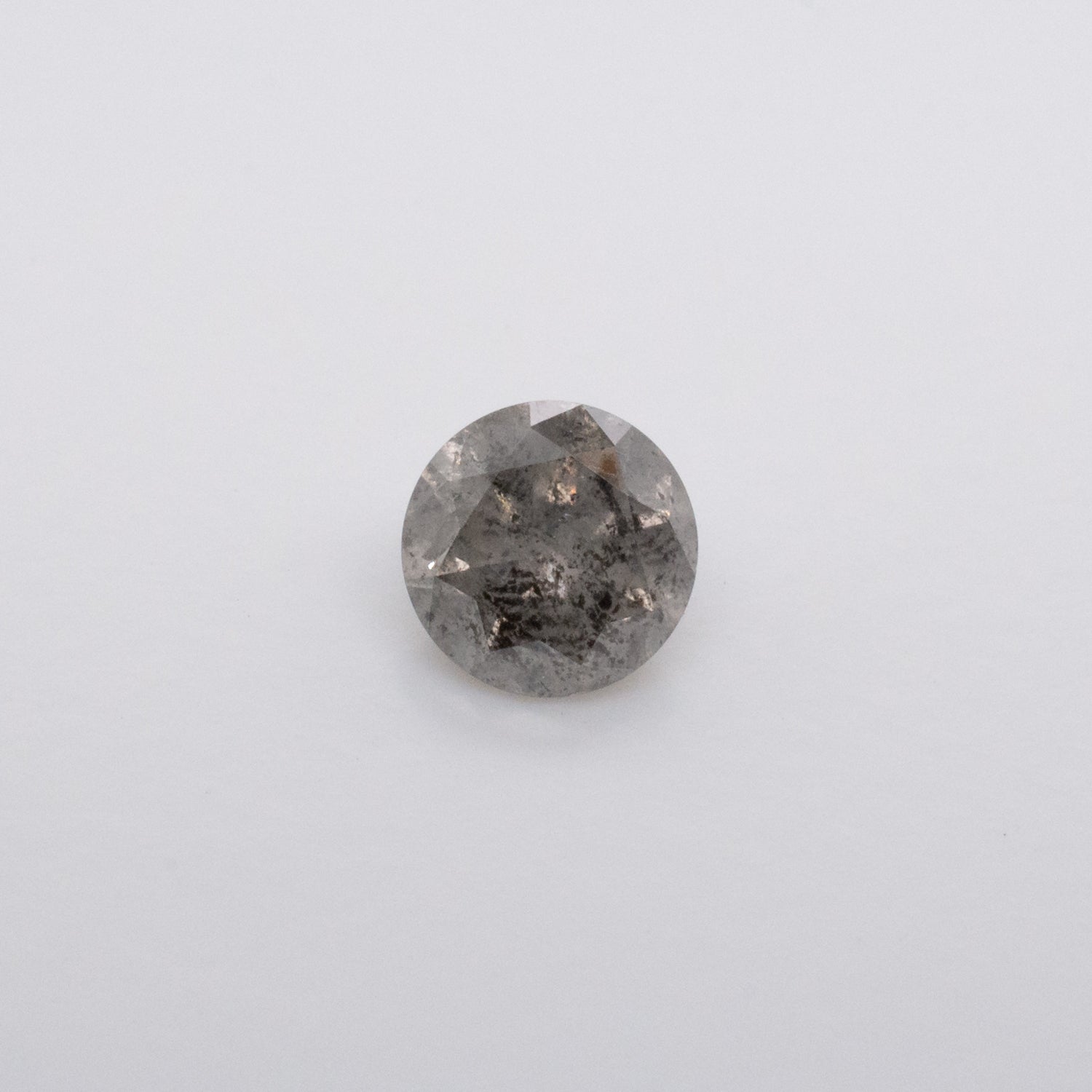 0.56ct Round Brilliant Cut Loose Salt & Pepper Diamond - Malleable Jewellers