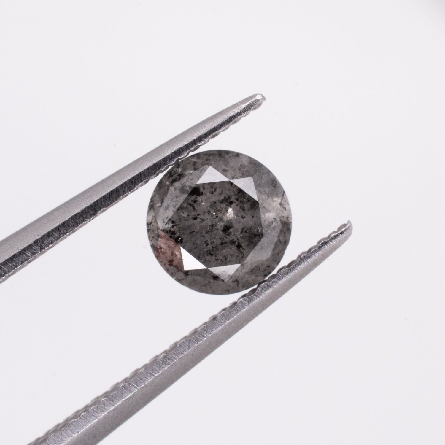 0.59ct Round Brilliant Cut Loose Salt & Pepper Diamond - Malleable Jewellers