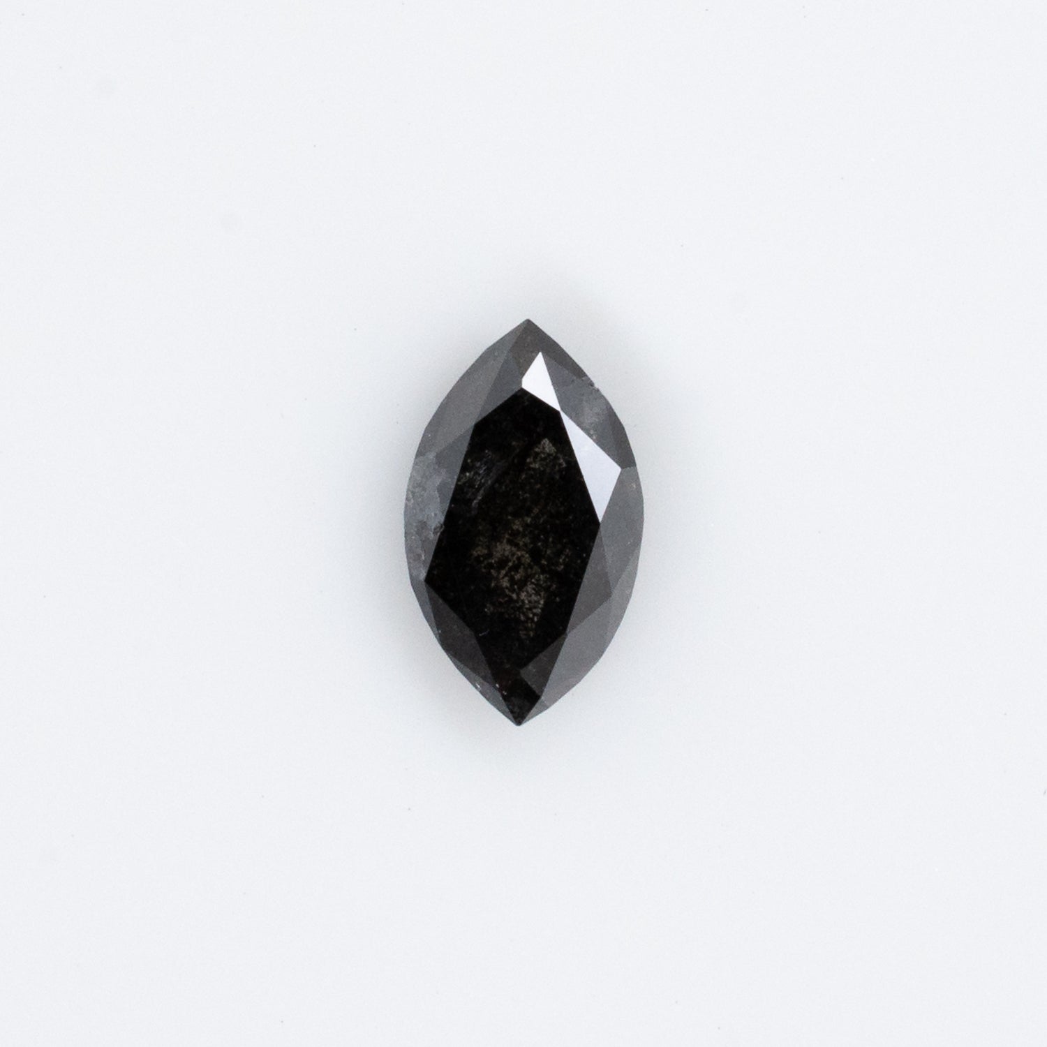 0.63ct Marquise Shaped Loose Salt & Pepper Diamond - Malleable Jewellers