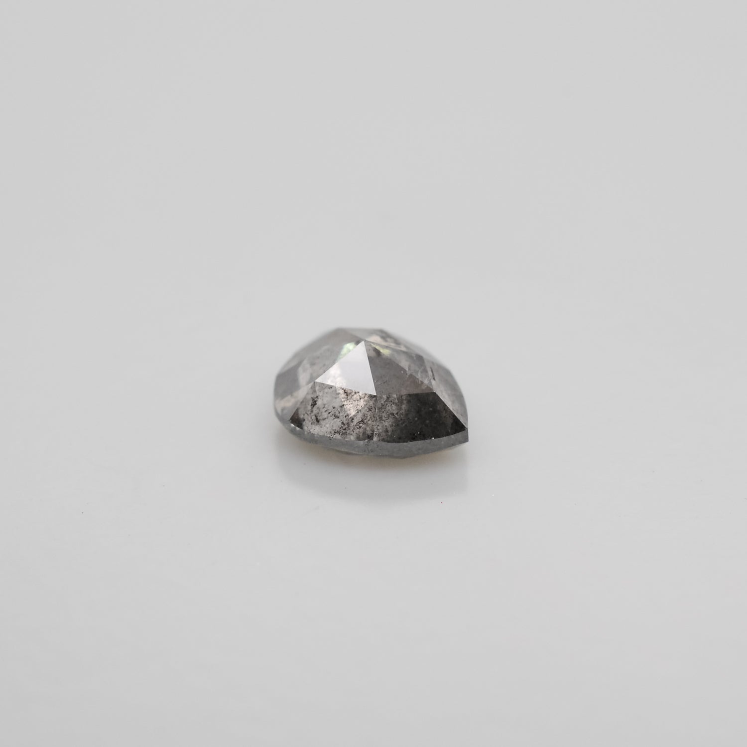 0.65ct Pear Shaped Loose Salt & Pepper Diamond - Malleable Jewellers