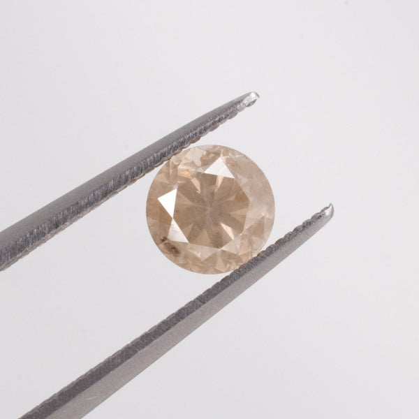 0.68ct Round Brilliant Cut Loose Salt & Pepper Diamond - Malleable Jewellers