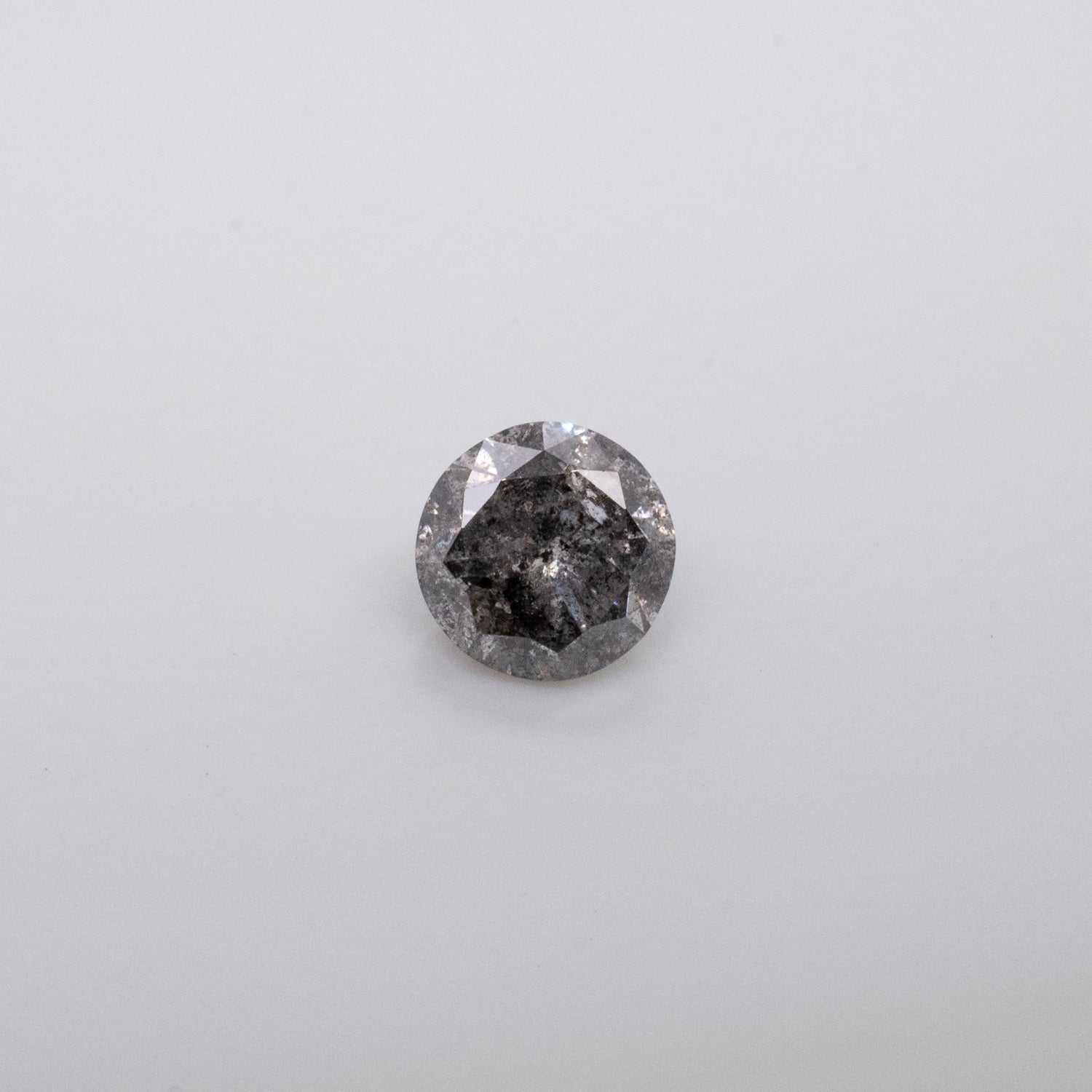 0.72ct Round Brilliant Cut Loose Salt & Pepper Diamond - Malleable Jewellers