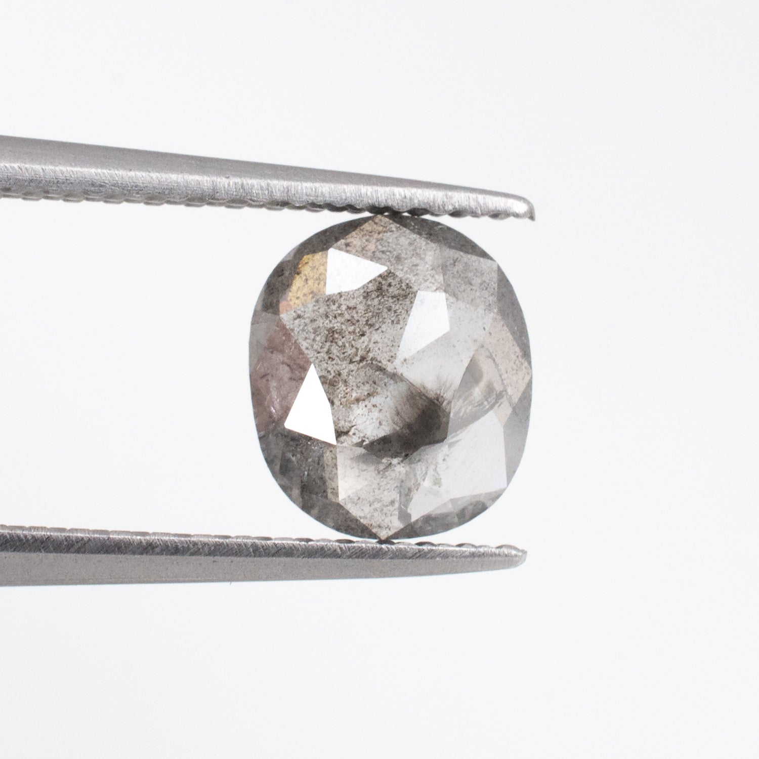 0.74ct Oval Shaped Loose Salt & Pepper Diamond - Malleable Jewellers
