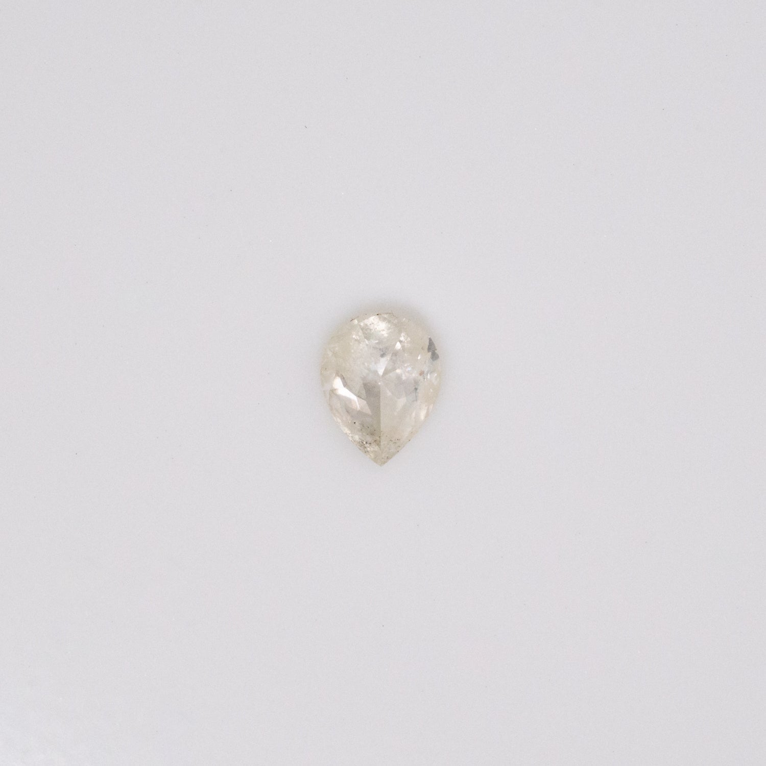 0.74ct Pear Shaped Loose Salt & Pepper Diamond - Malleable Jewellers
