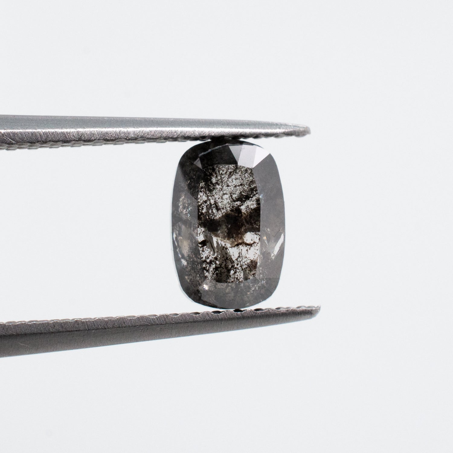 0.88ct Cushion Shaped Loose Salt & Pepper Diamond - Malleable Jewellers