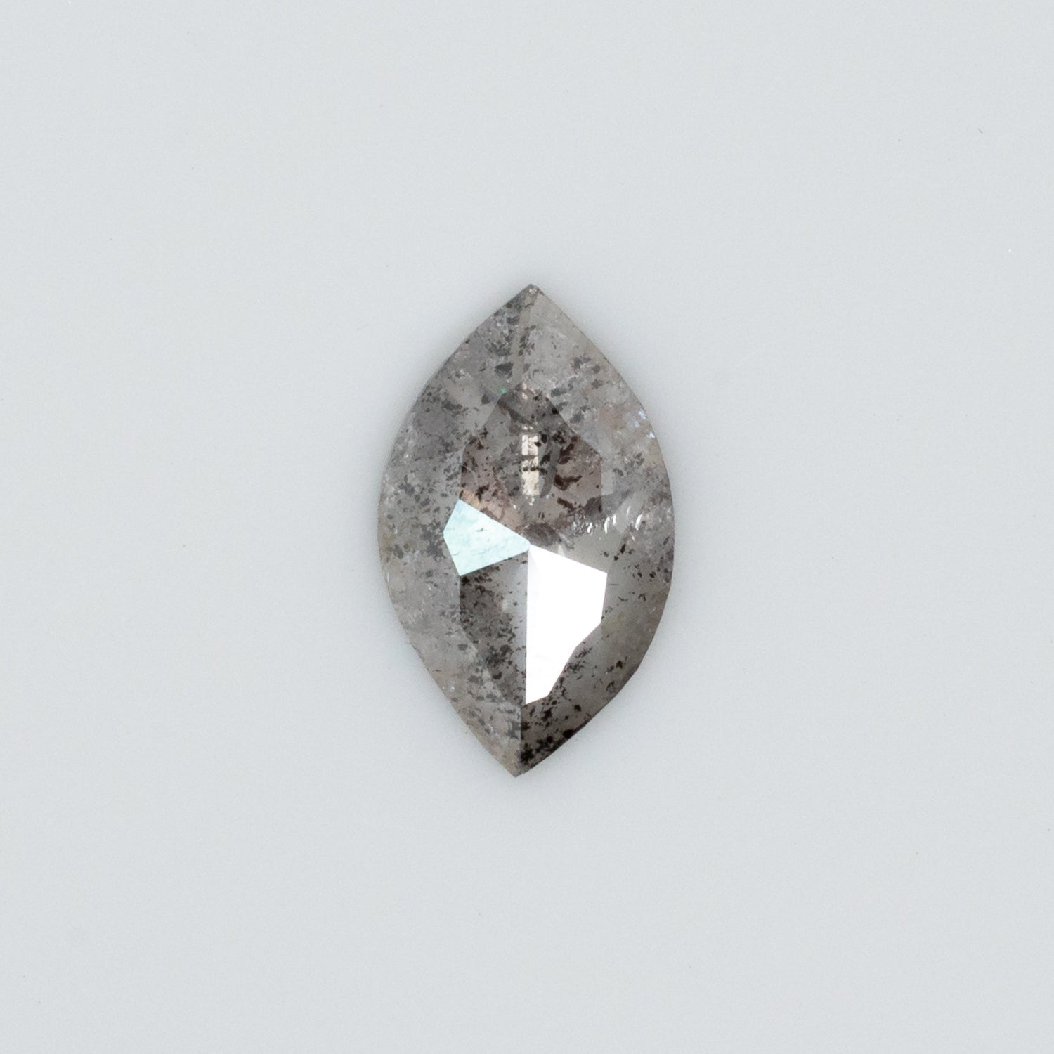 0.96ct Marquise Shaped Loose Salt & Pepper Diamond - Malleable Jewellers