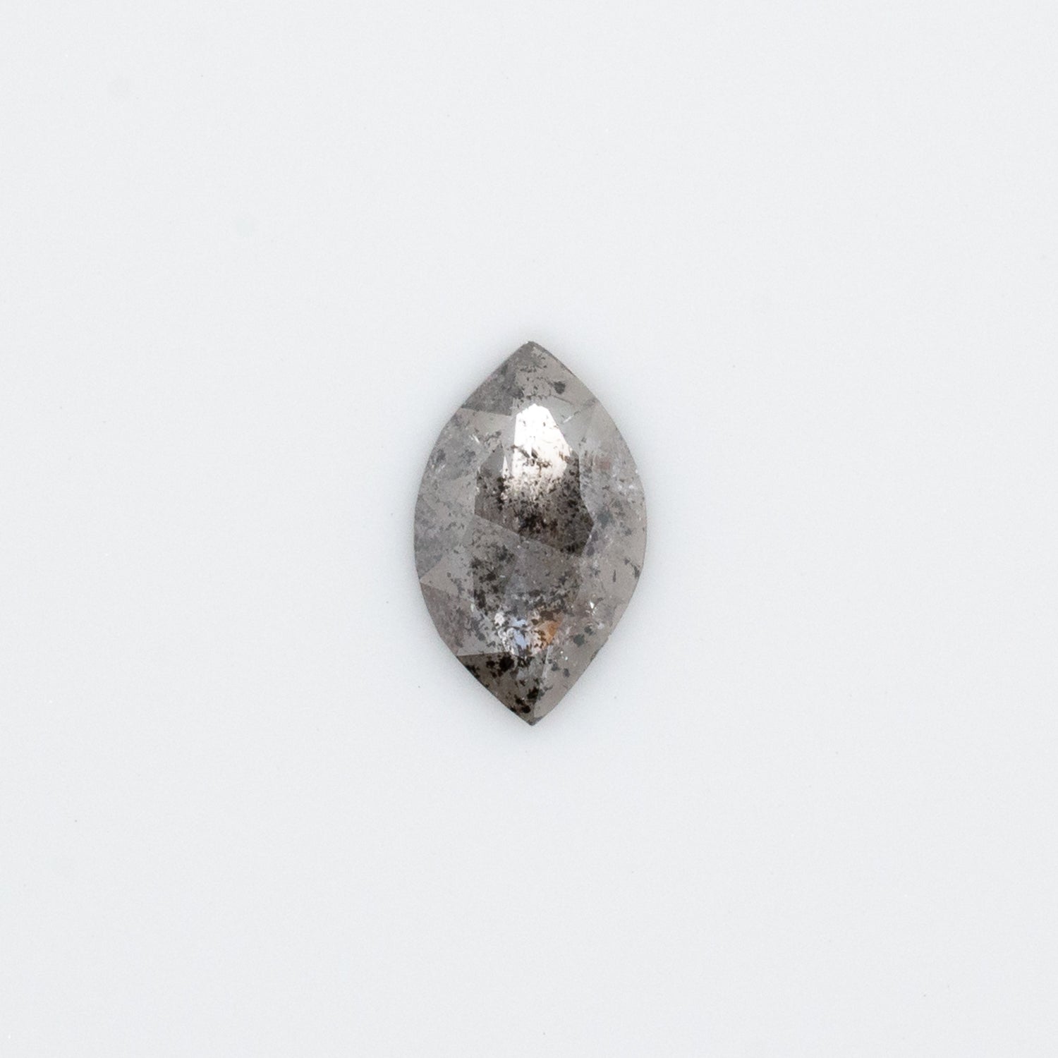 0.99ct Marquise Shaped Loose Salt & Pepper Diamond - Malleable Jewellers