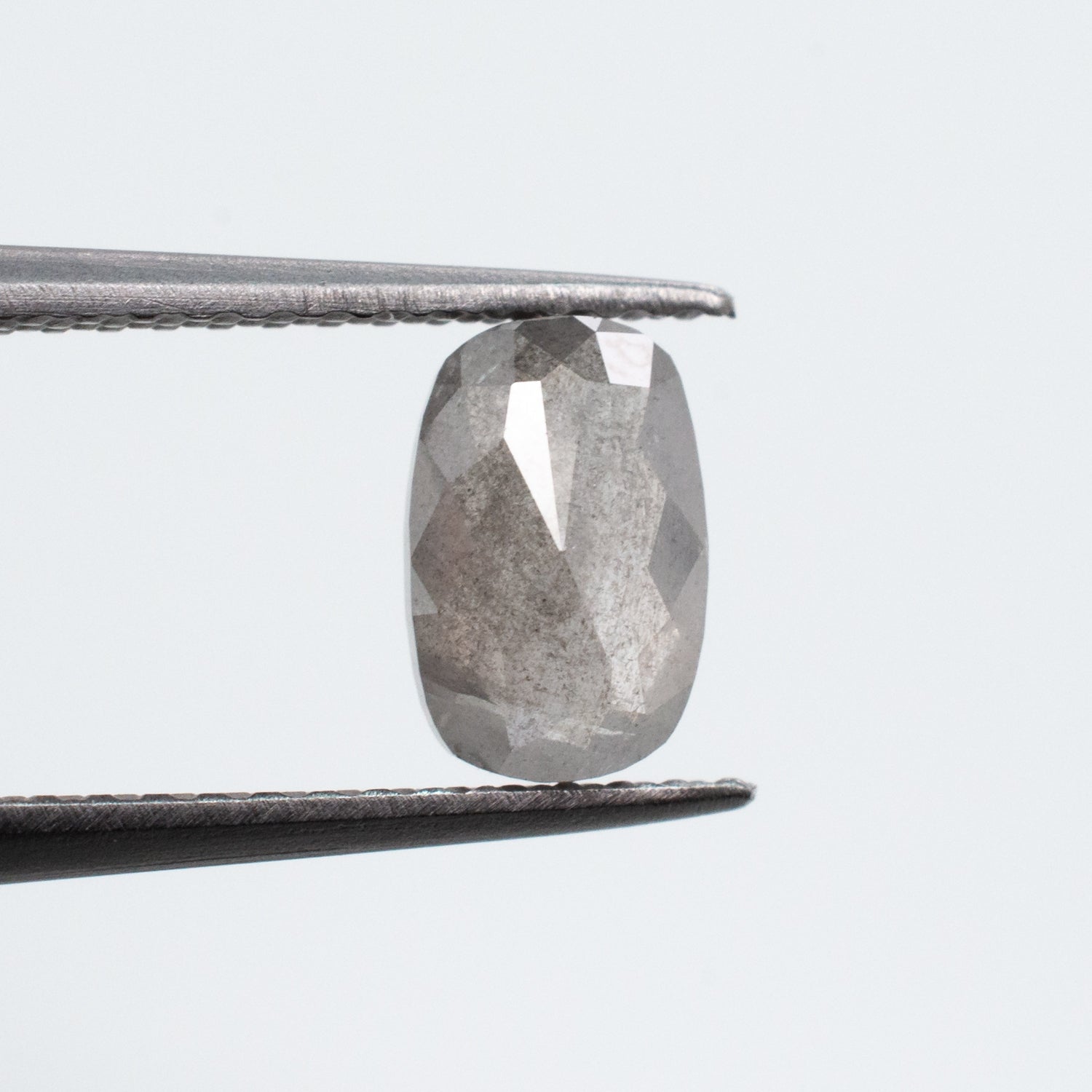 1.01ct Cushion Shaped Loose Salt & Pepper Diamond - Malleable Jewellers