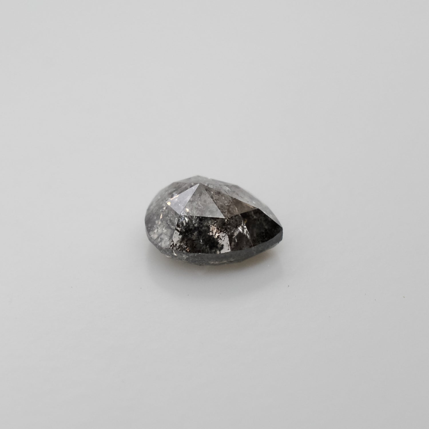 1.05ct Pear Shaped Loose Salt & Pepper Diamond - Malleable Jewellers