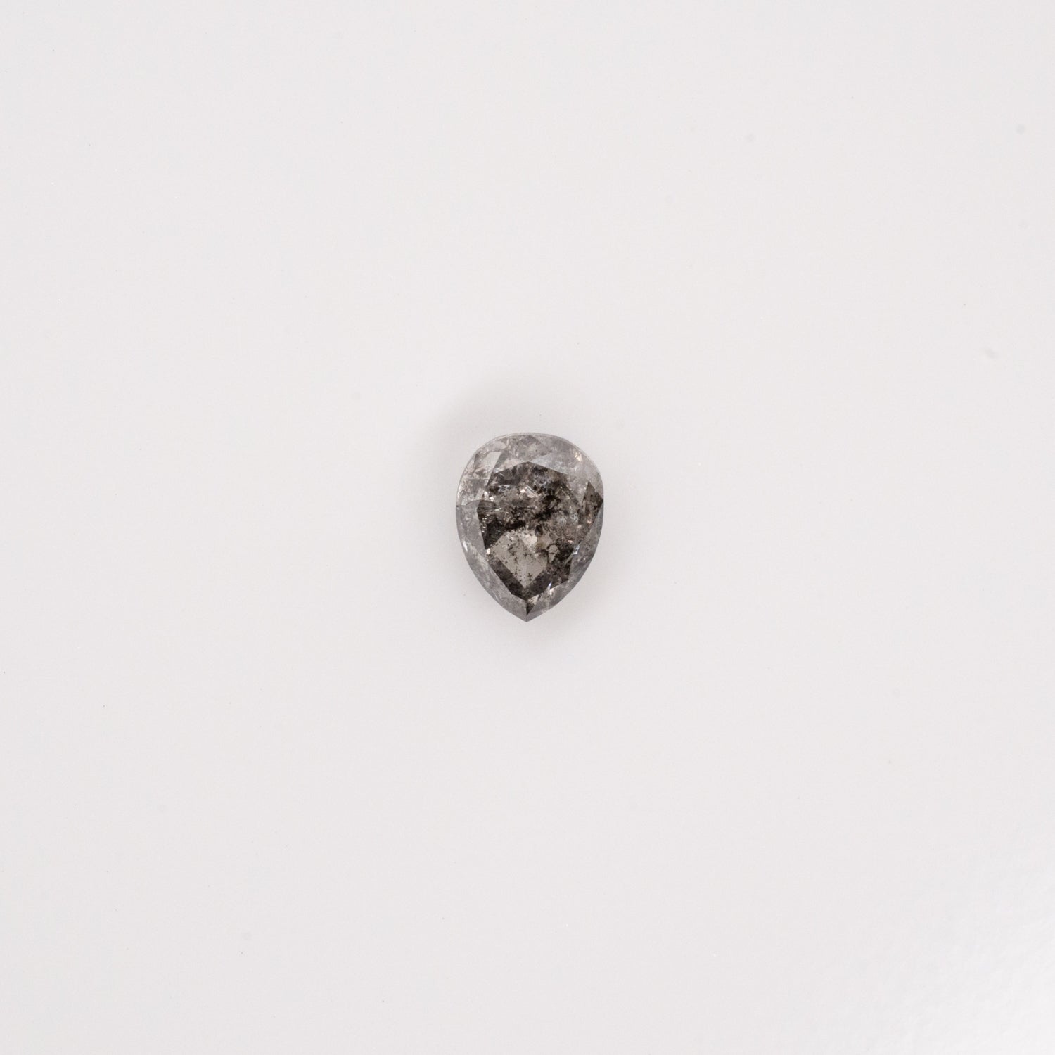 1.05ct Pear Shaped Loose Salt & Pepper Diamond - Malleable Jewellers