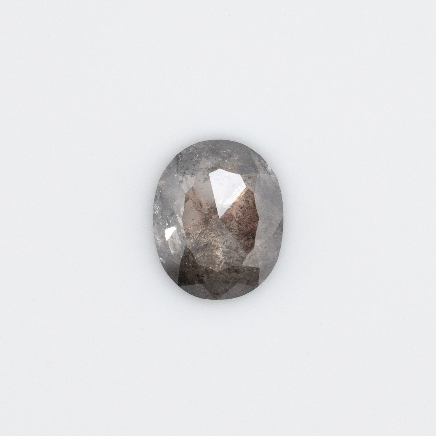 1.10ct Oval Shaped Loose Salt & Pepper Diamond - Malleable Jewellers
