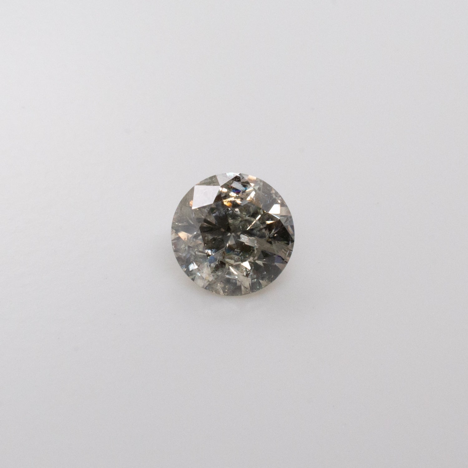 1.12ct Round Brilliant Cut Loose Salt & Pepper Diamond - Malleable Jewellers
