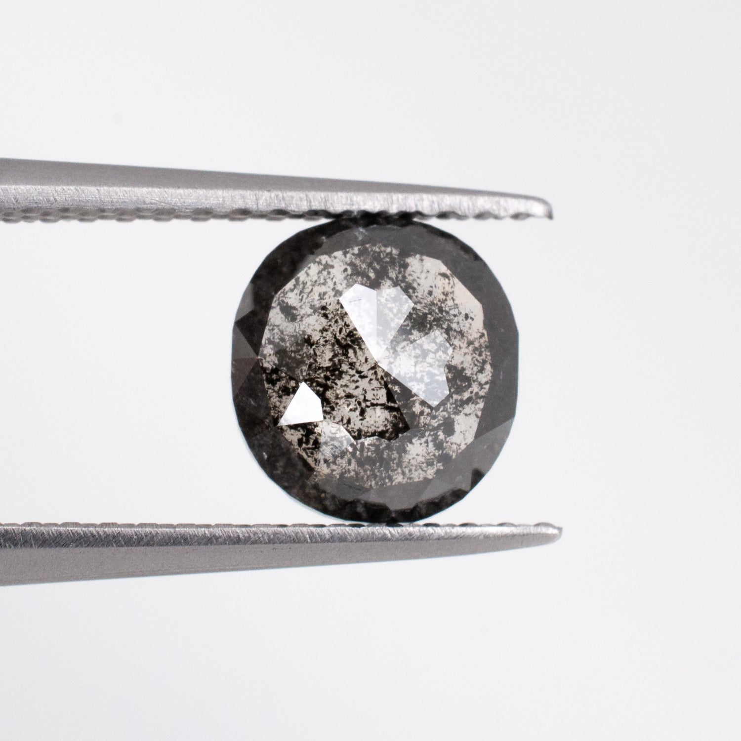 1.14ct Oval Shaped Loose Salt & Pepper Diamond - Malleable Jewellers