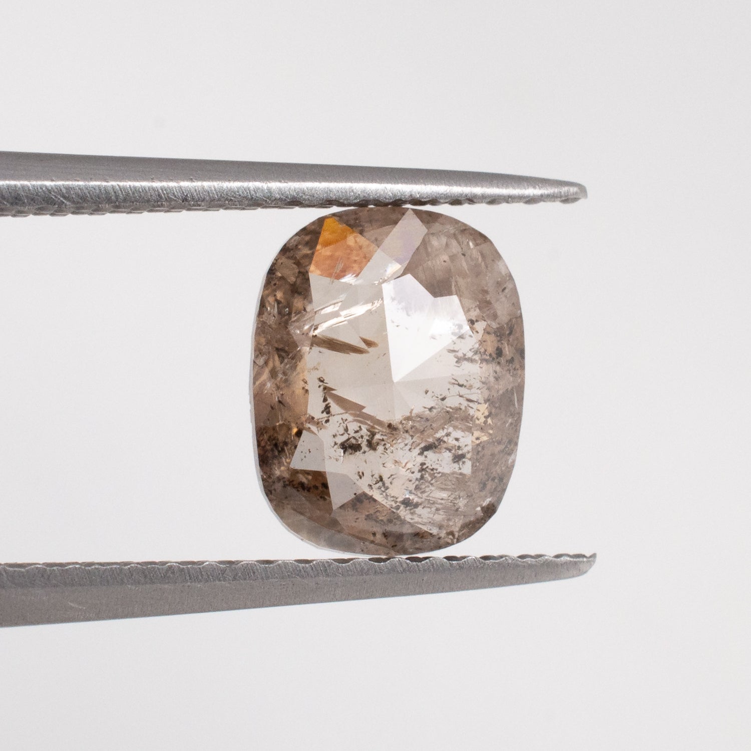 1.15ct Cushion Shaped Loose Salt & Pepper Diamond - Malleable Jewellers