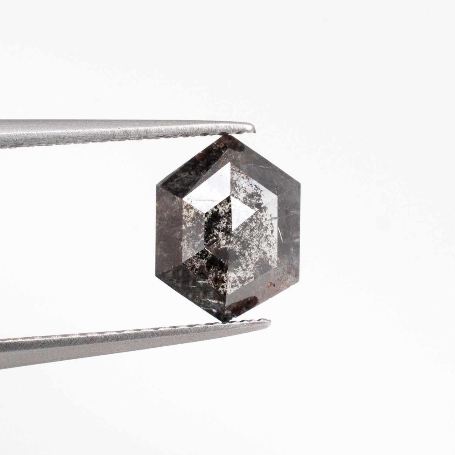 1.16ct Hexagon Shaped Loose Salt & Pepper Diamond - Malleable Jewellers