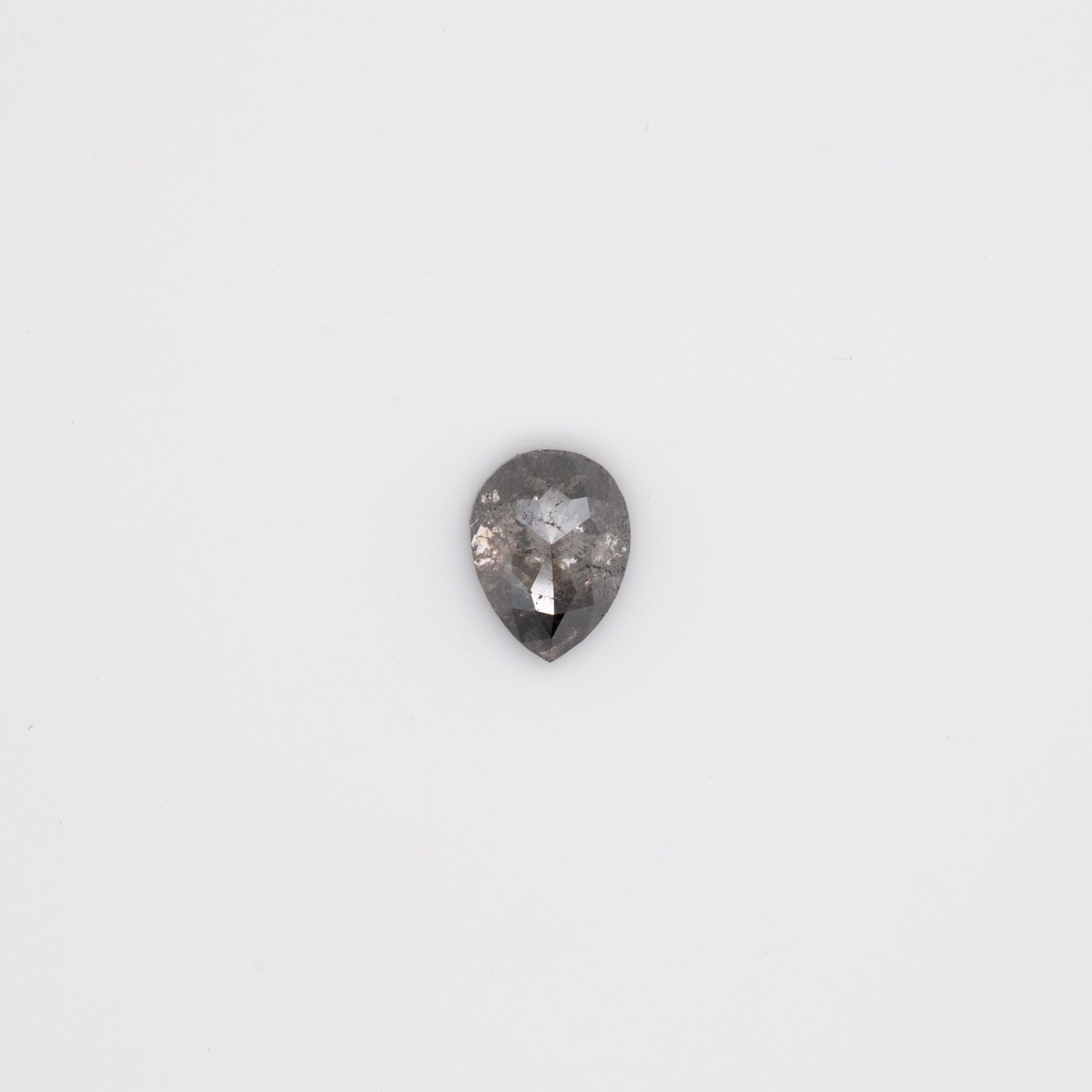 1.16ct Pear Shaped Loose Salt & Pepper Diamond - Malleable Jewellers