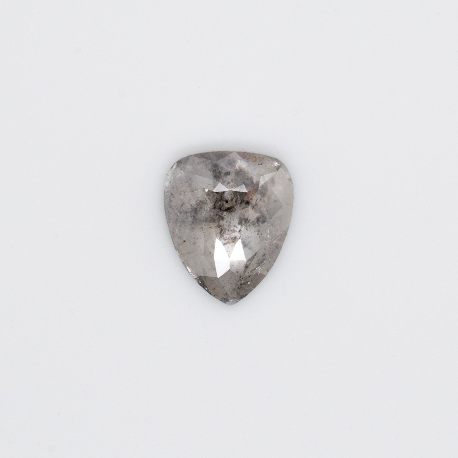 1.28ct Pear Shaped Loose Salt & Pepper Diamond - Malleable Jewellers