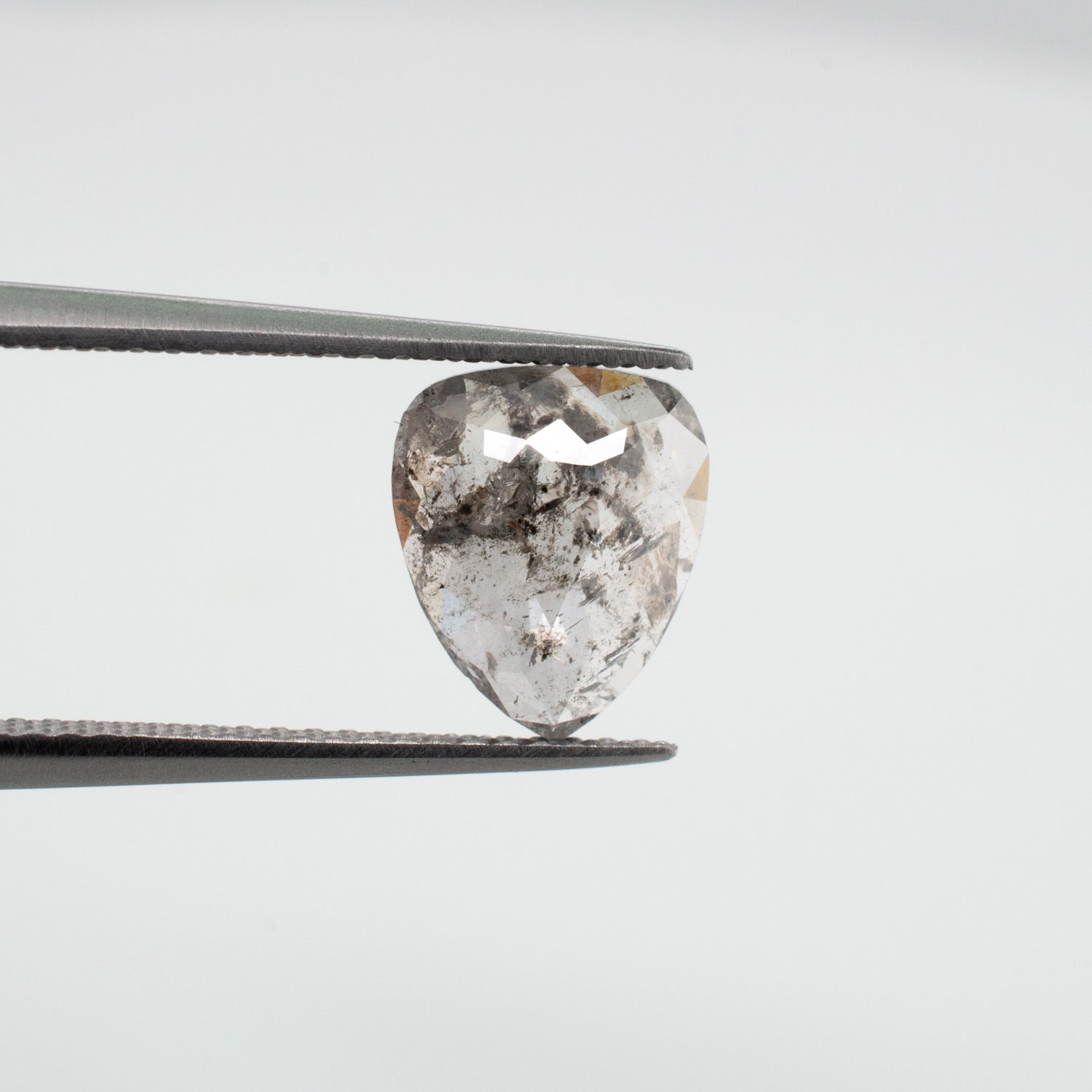 1.28ct Pear Shaped Loose Salt & Pepper Diamond - Malleable Jewellers