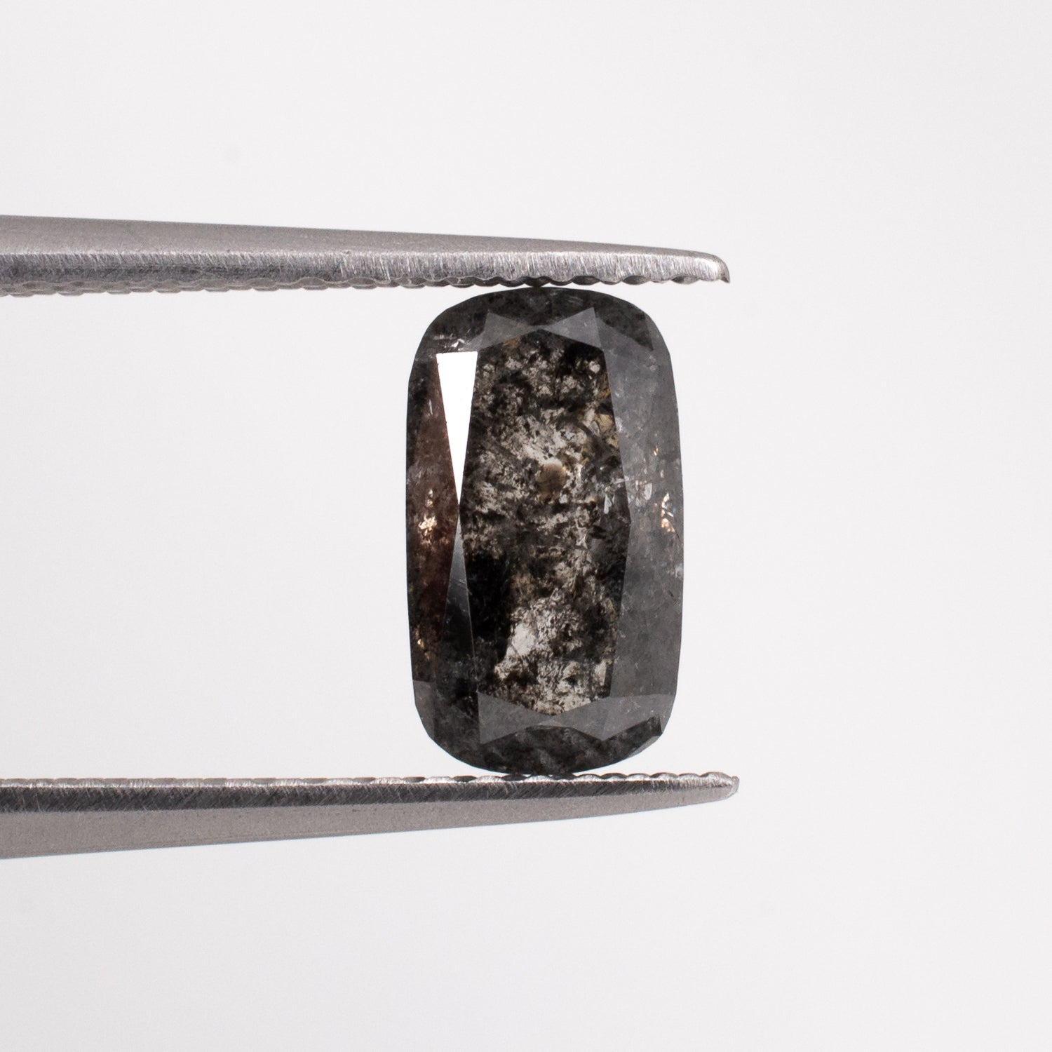 1.29ct Cushion Shaped Loose Salt & Pepper Diamond - Malleable Jewellers
