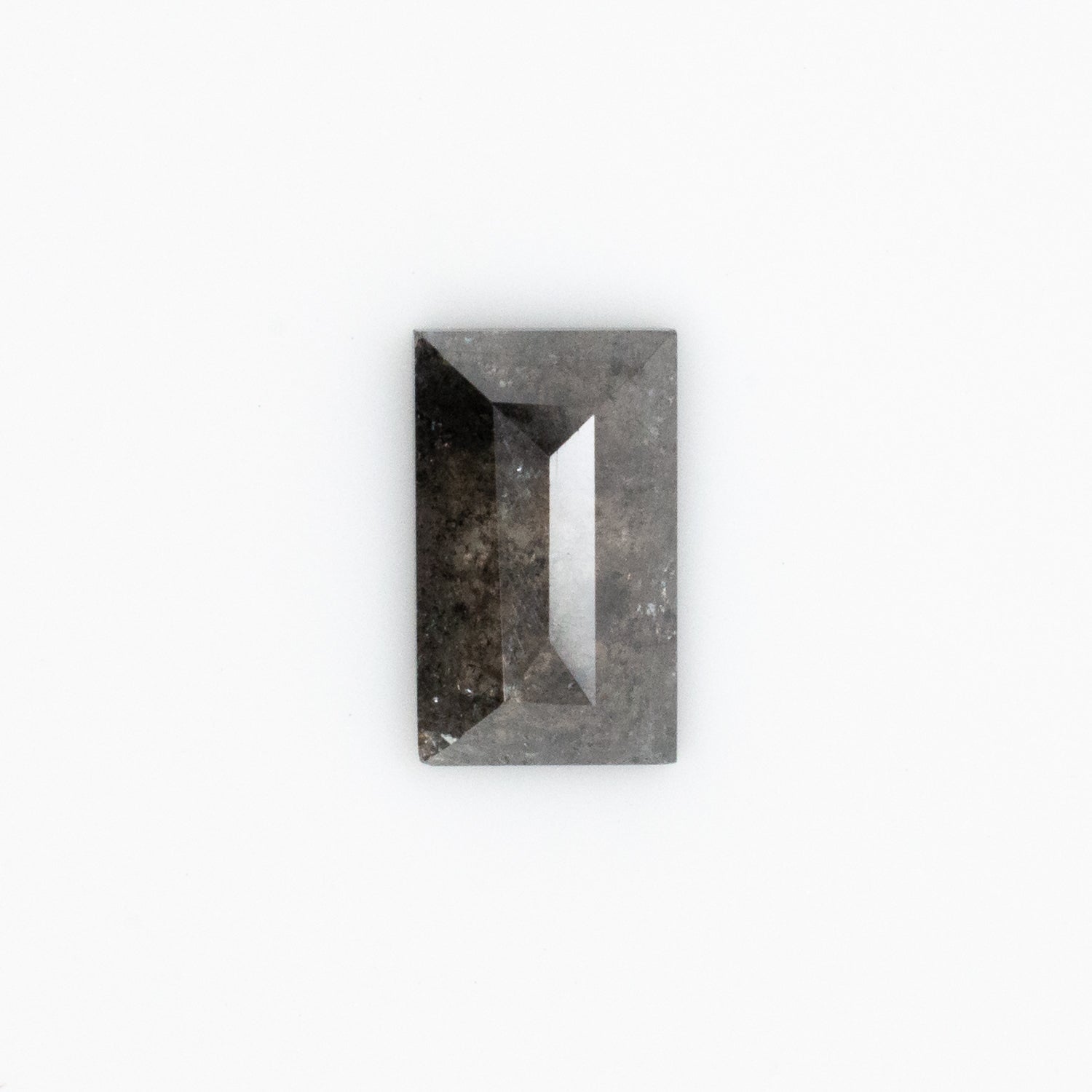 1.37ct Straight Baguette Shaped Loose Salt & Pepper Diamond - Malleable Jewellers