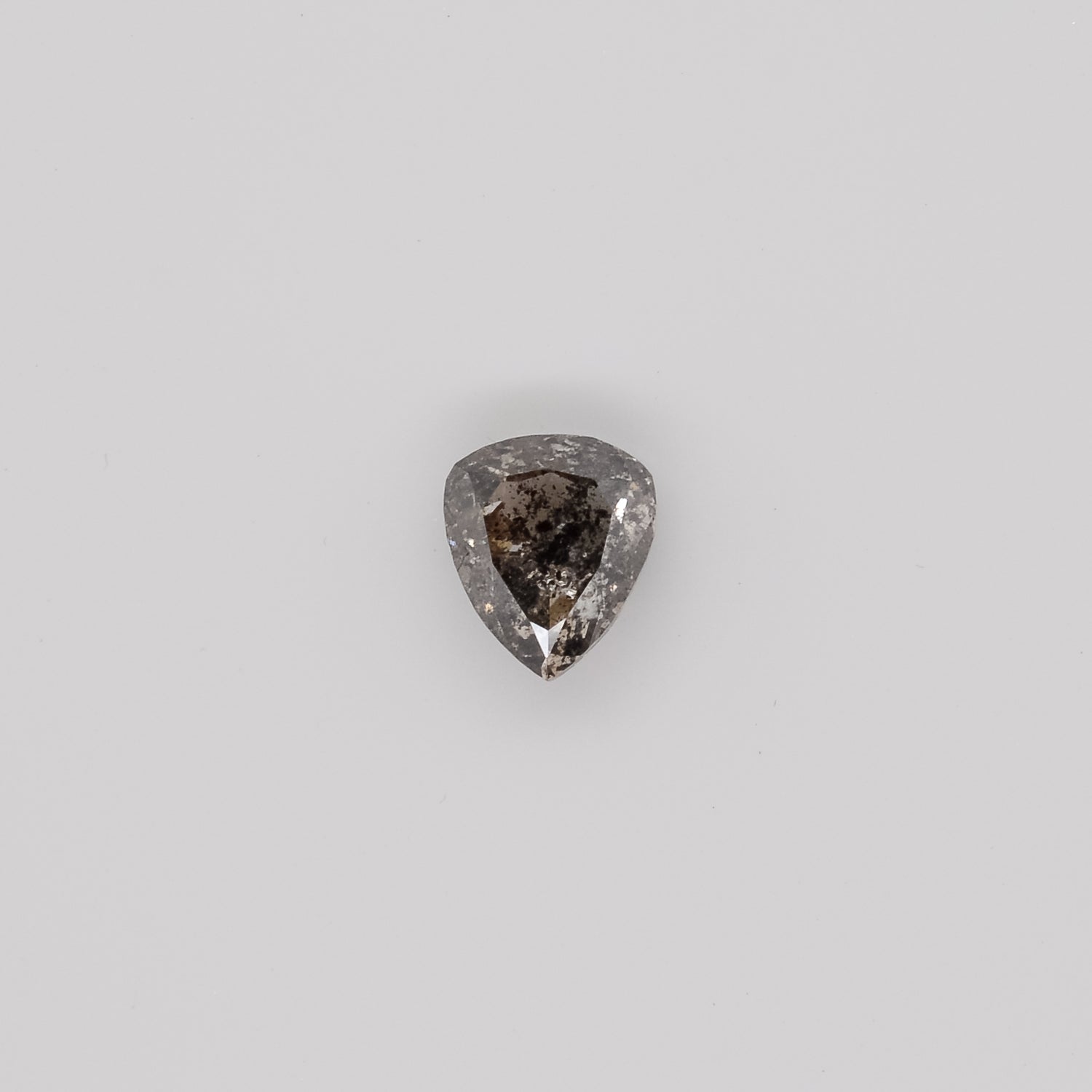 1.41ct Pear Shaped Loose Salt & Pepper Diamond - Malleable Jewellers