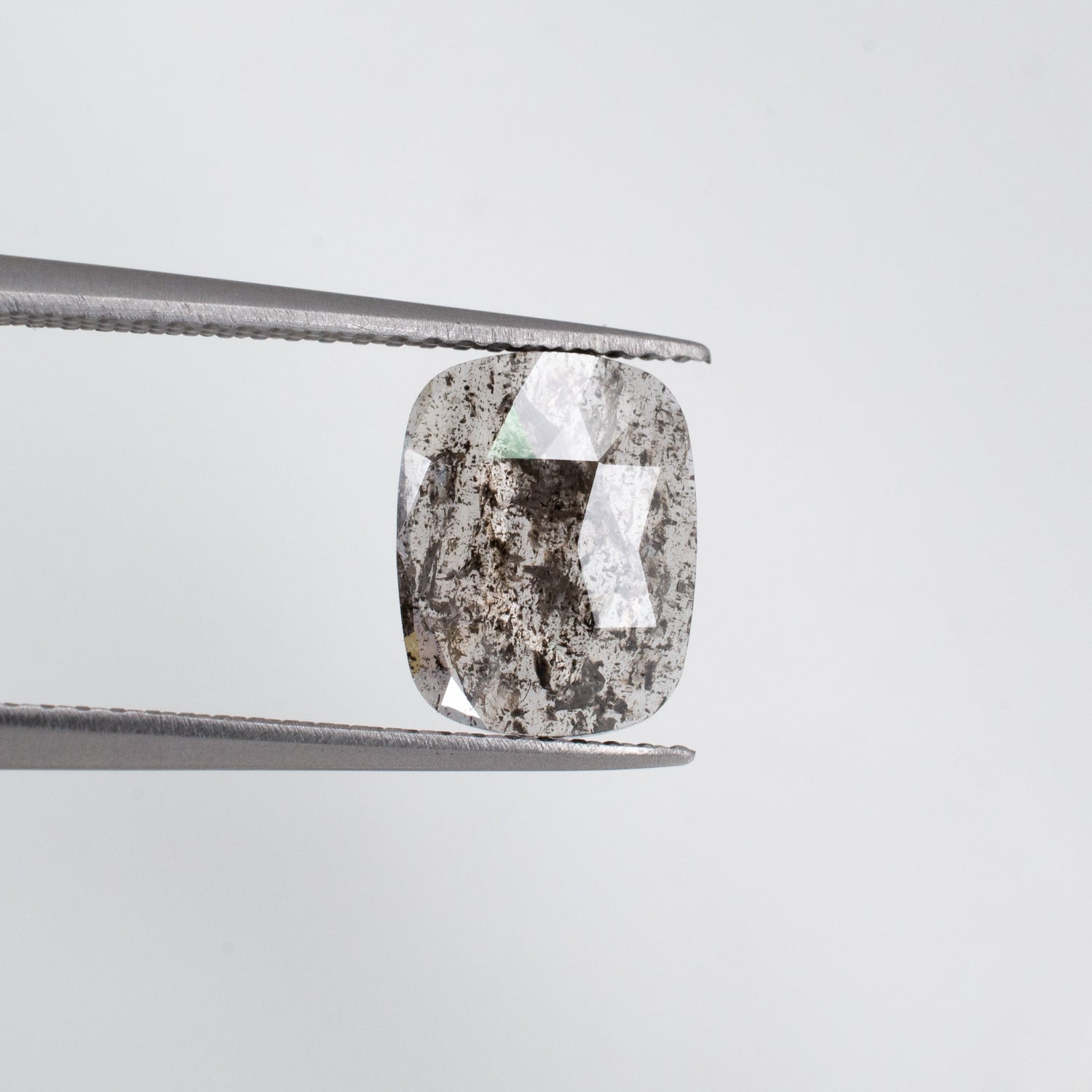 1.44ct Cushion Shaped Loose Salt & Pepper Diamond - Malleable Jewellers