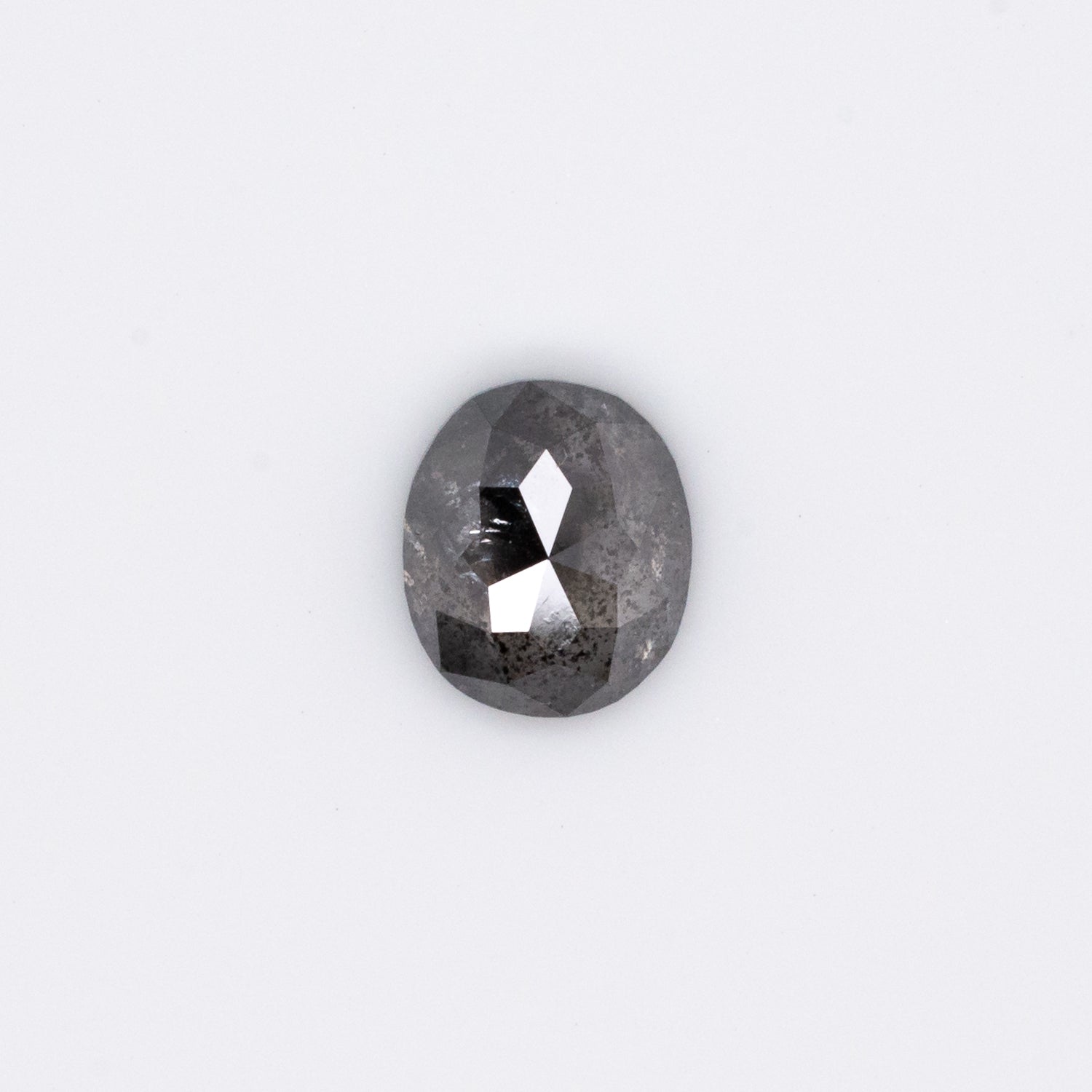 1.53ct Oval Shaped Loose Salt & Pepper Diamond - Malleable Jewellers