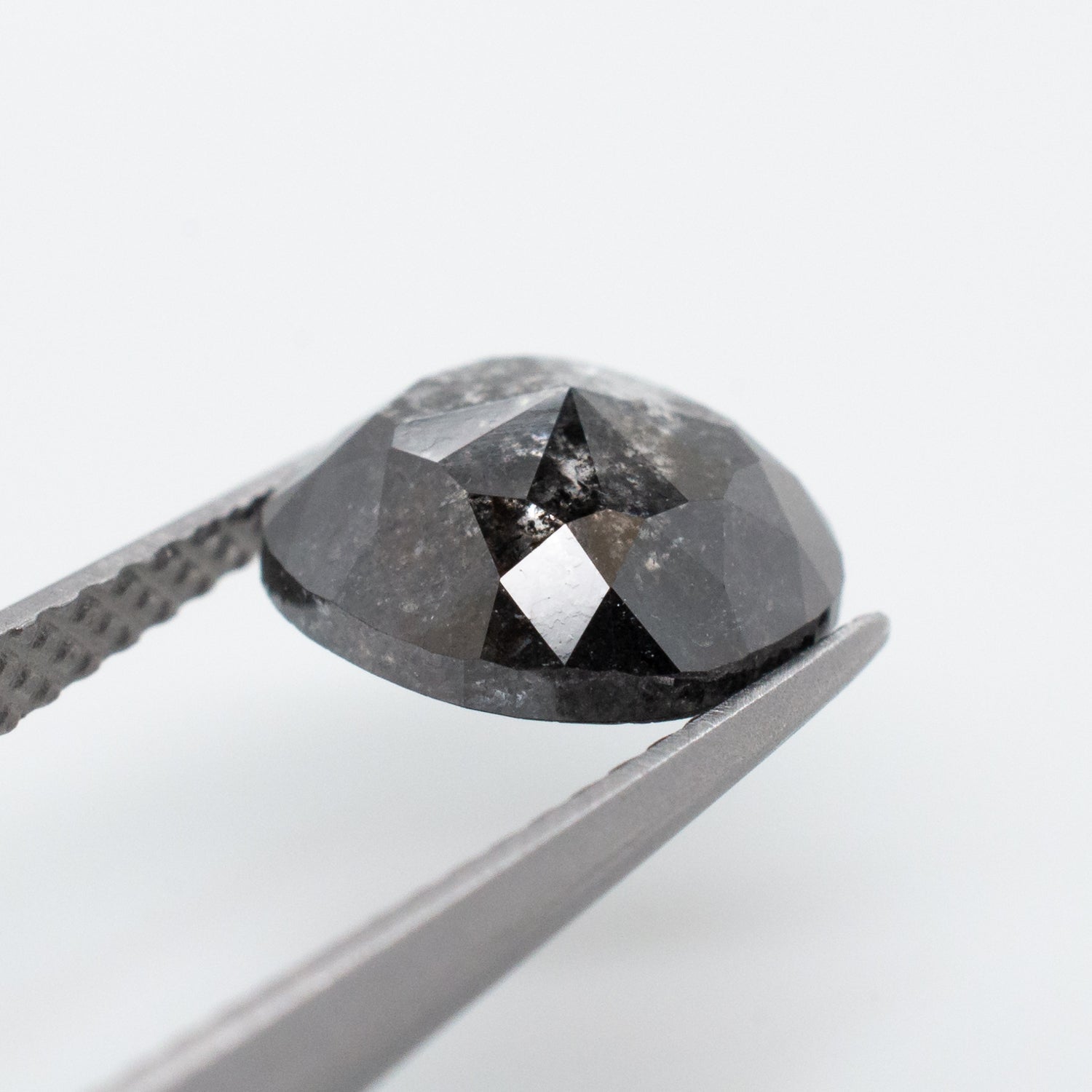 1.68ct Oval Shaped Loose Salt & Pepper Diamond - Malleable Jewellers