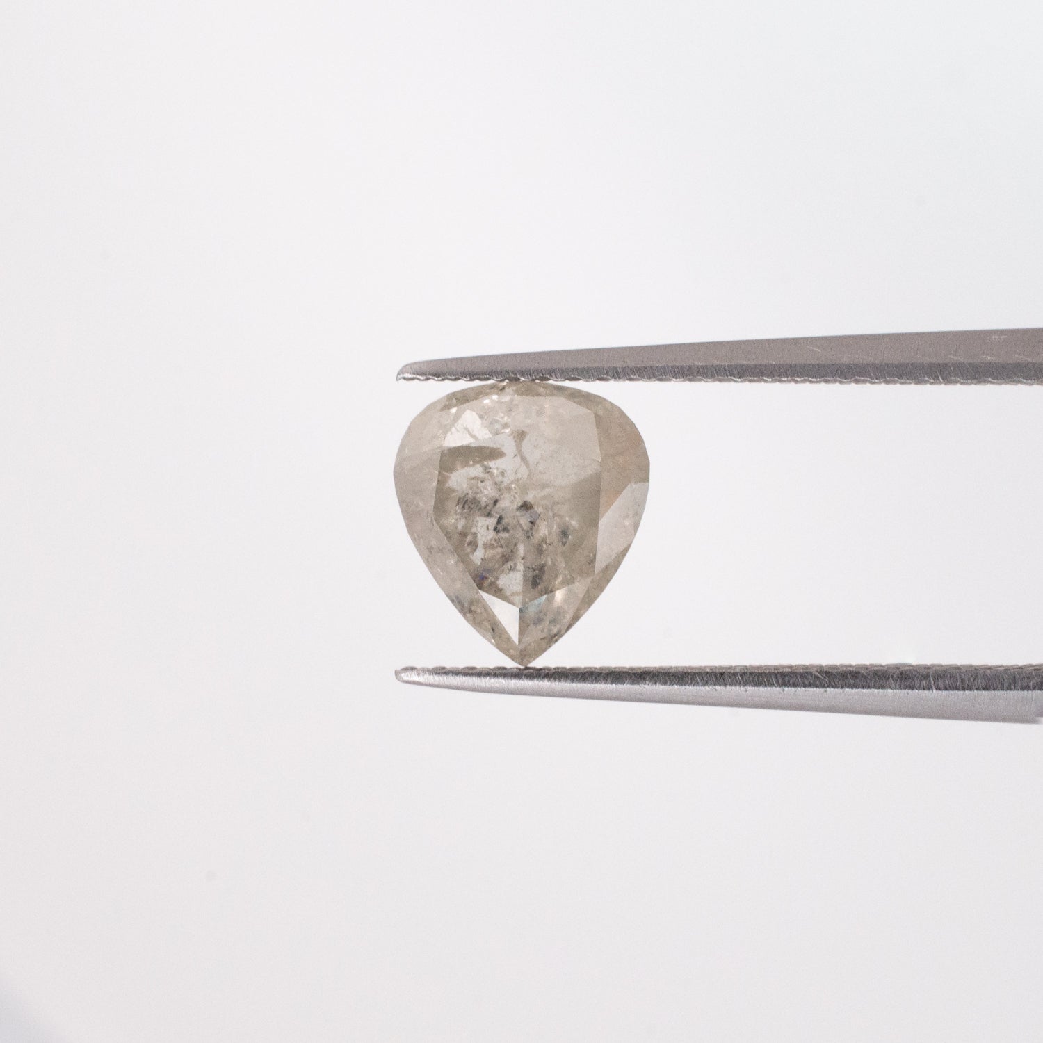 1.79ct Pear Shaped Loose Salt & Pepper Diamond - Malleable Jewellers